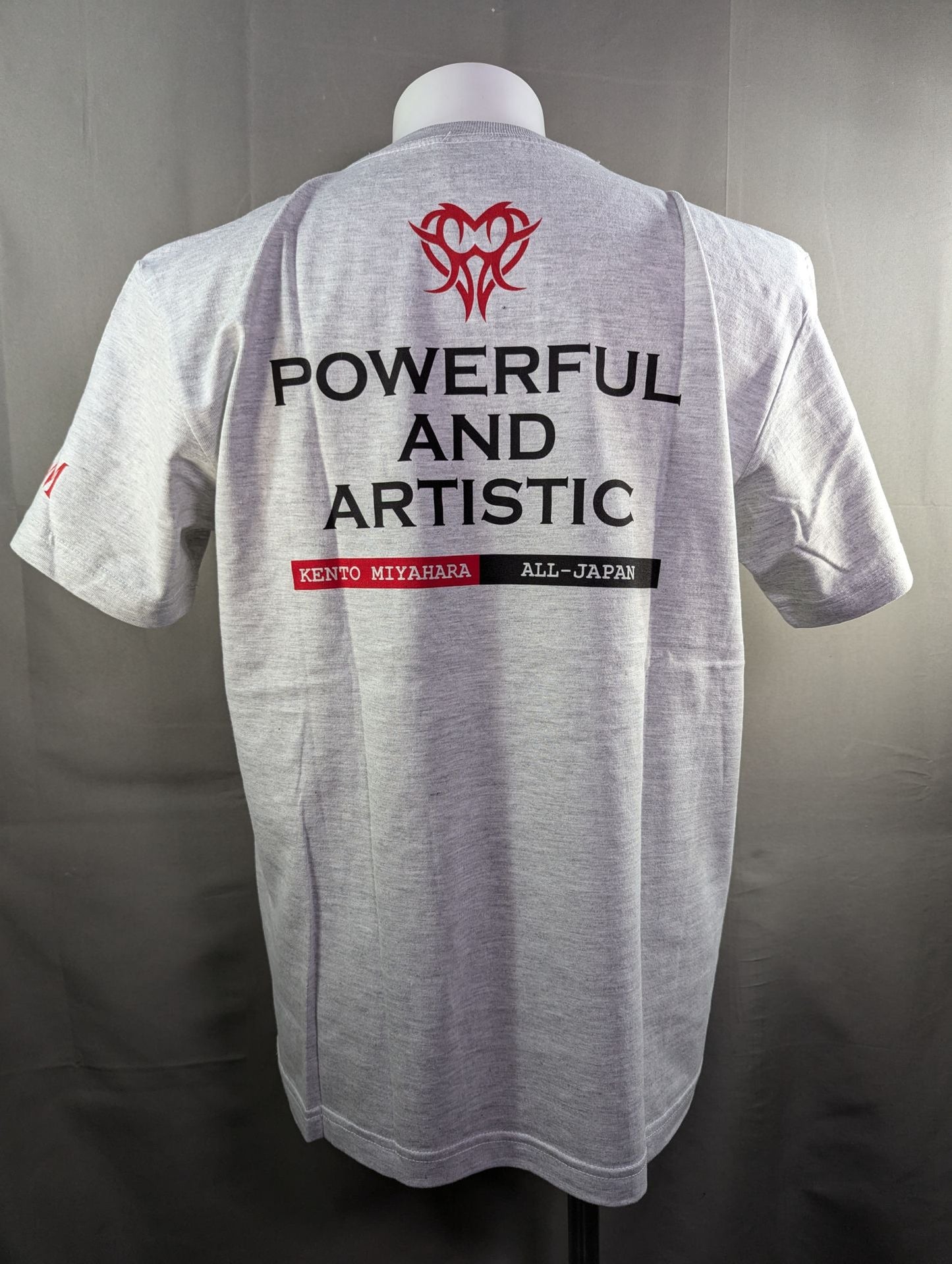 【hand signed autograph】 Kento Miyahara "BEST OF THE BEST" T-shirt (gray)