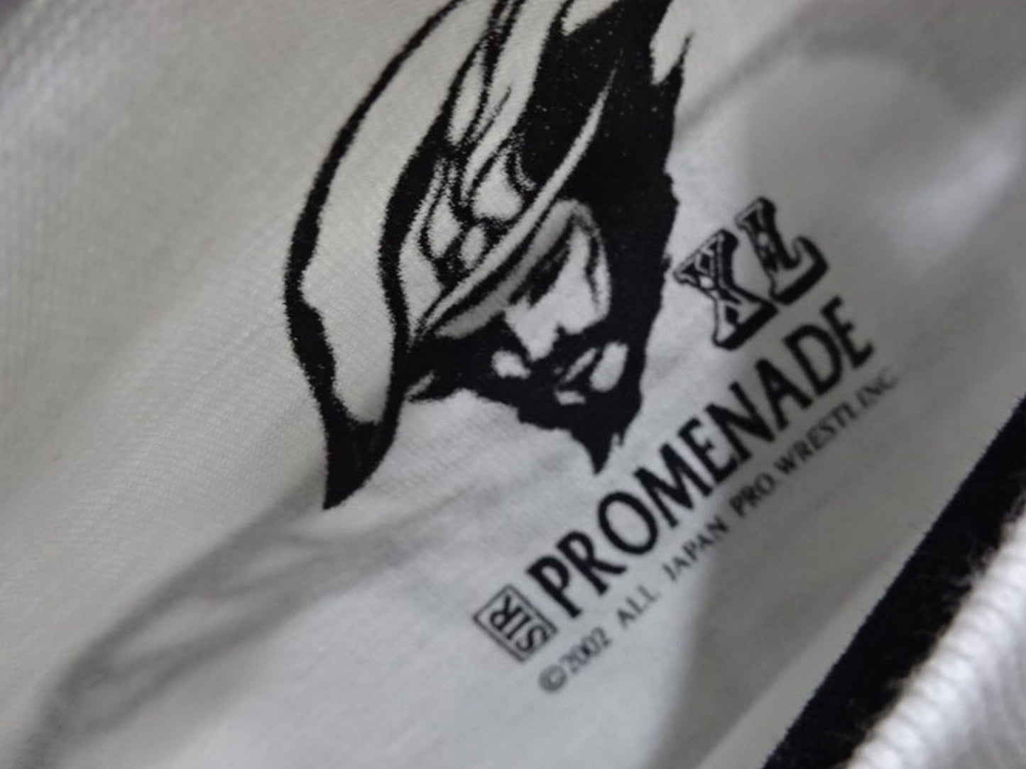 【直筆サイン入り】武藤敬司「PROMENADE」Tシャツ(ホワイト)