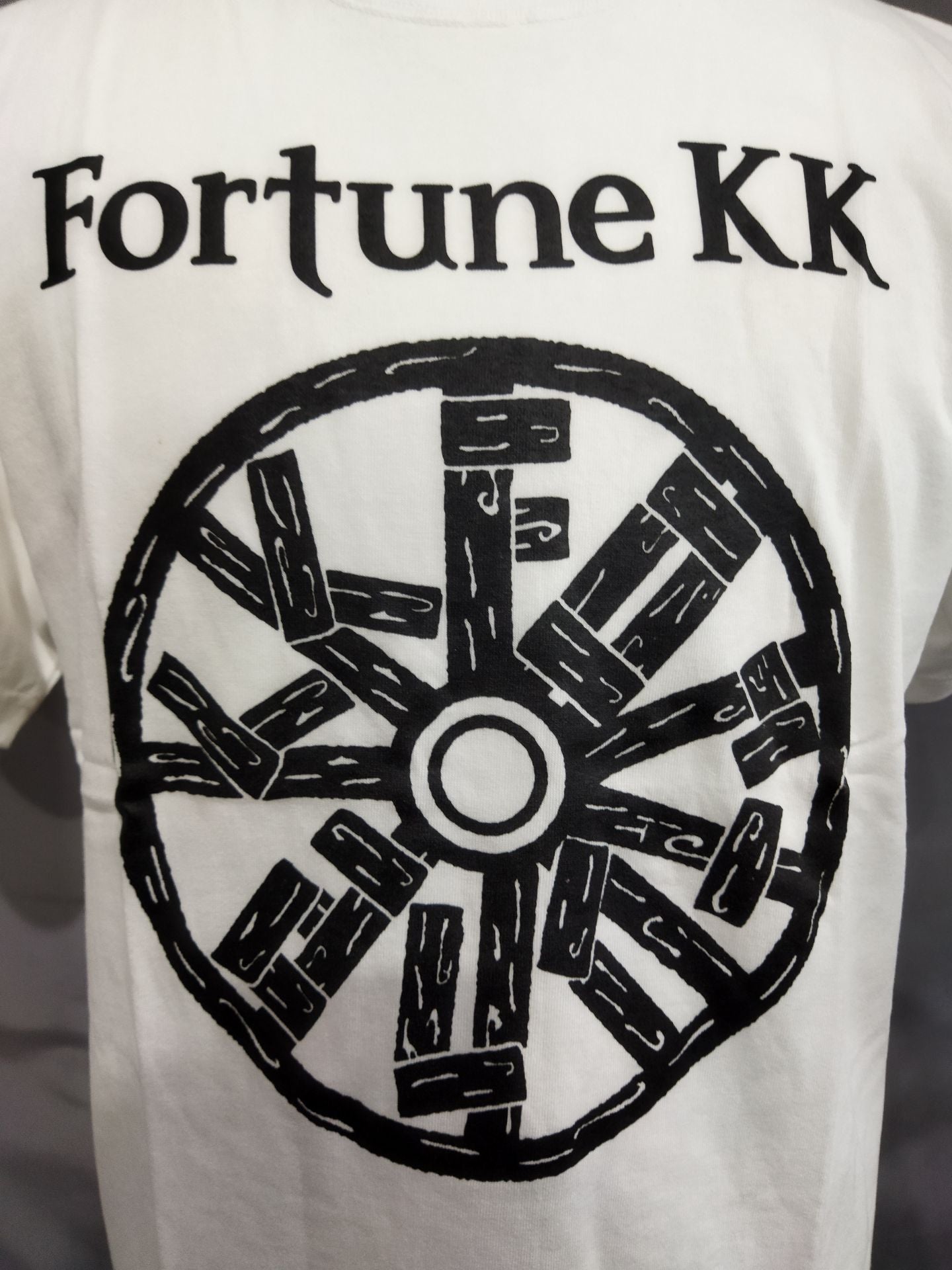 Kenta Kobashi  FortuneKK T-Shirt (1) (White)