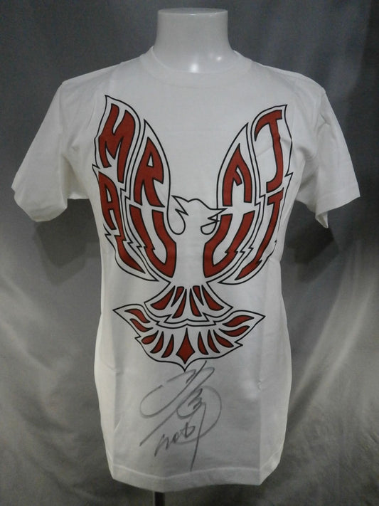 【直筆サイン入り】丸藤正道 Tシャツ③(ホワイト)