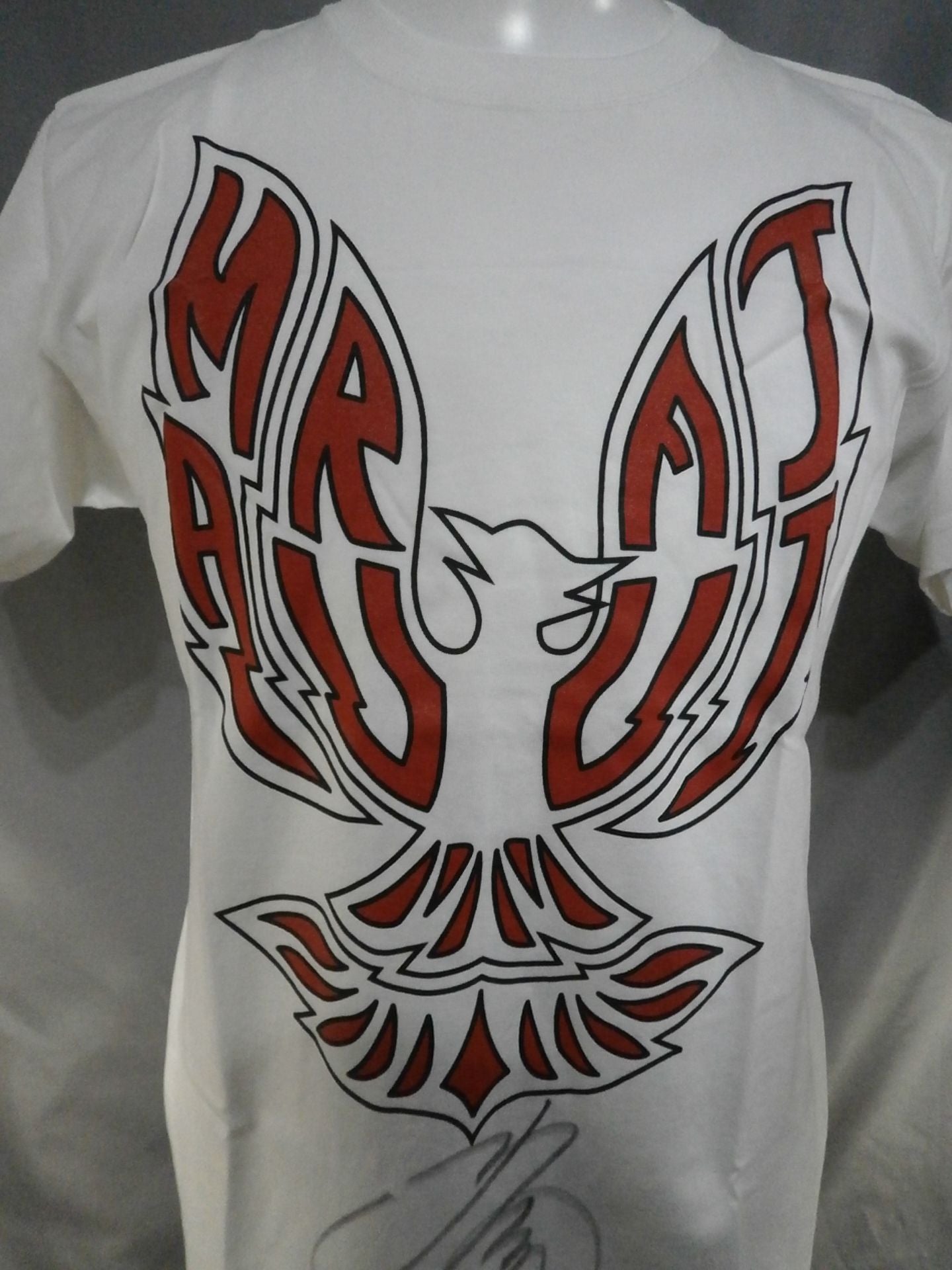 【直筆サイン入り】丸藤正道 Tシャツ③(ホワイト)