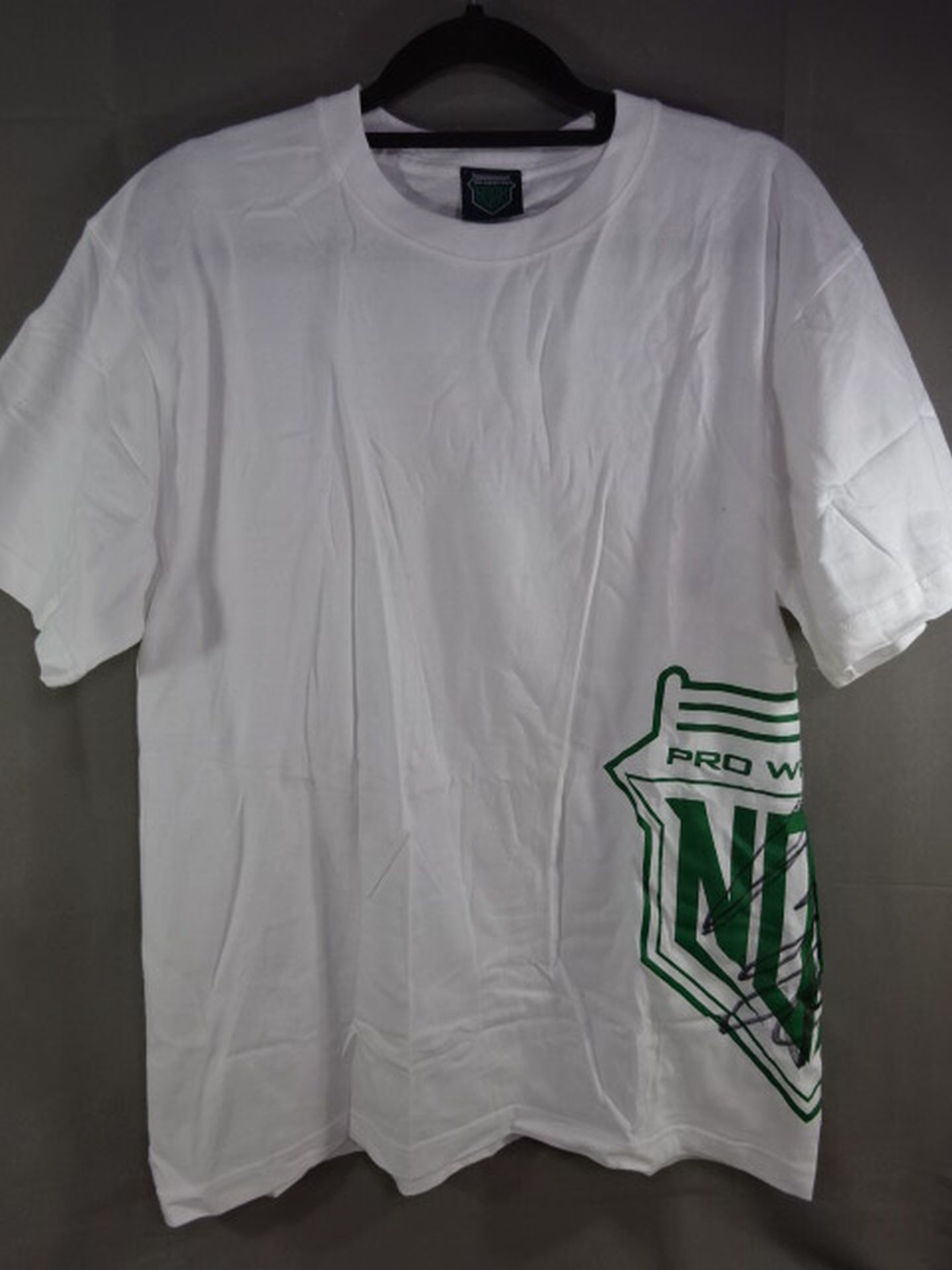 【Kaito Kiyomiya hand signed autograph 】NOAH Logo T-shirt (left flank)