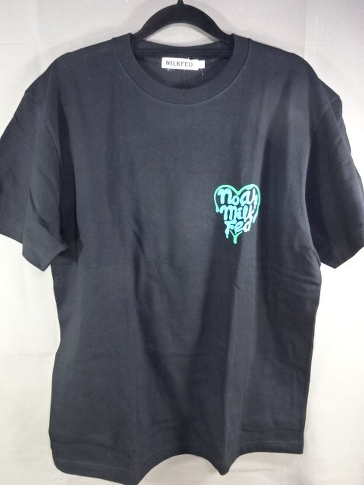 [Kaito Kiyomiya hand signed autograph 】NOAH×MILKFED. 2023 Original Logo T-Shirt