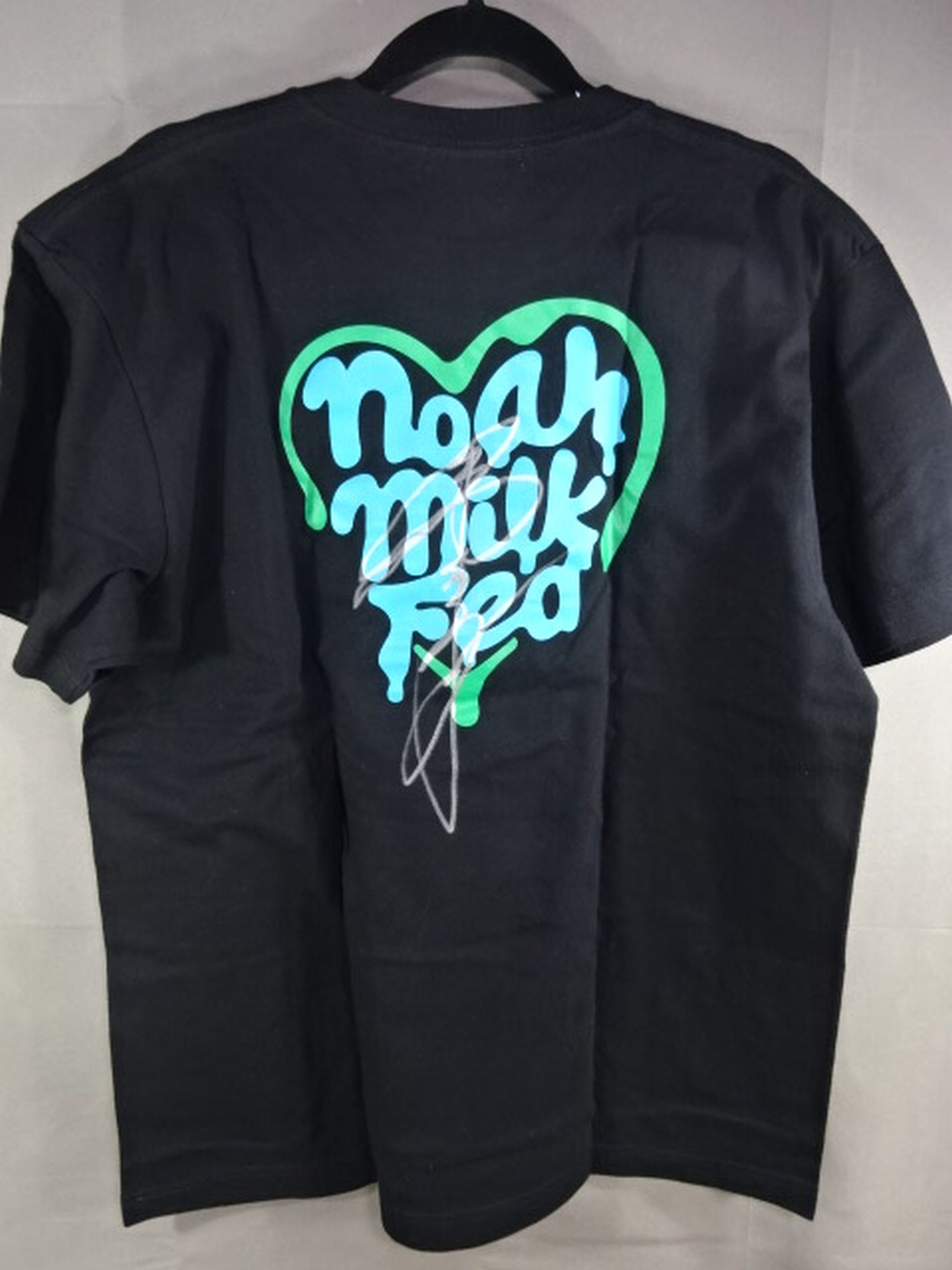 [Kaito Kiyomiya hand signed autograph 】NOAH×MILKFED. 2023 Original Logo T-Shirt