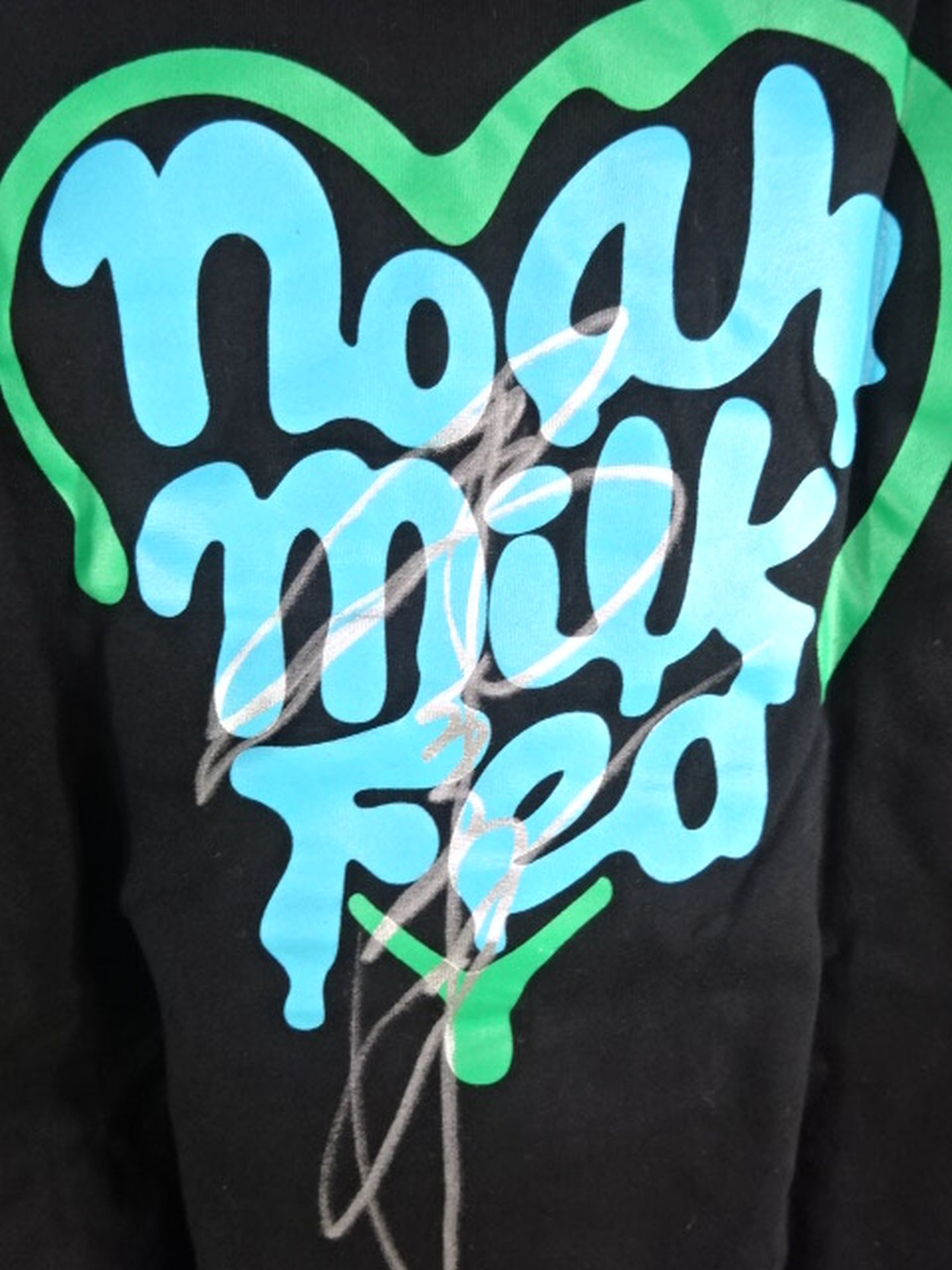 [Kaito Kiyomiya hand signed autograph 】NOAH×MILKFED. 2023 Original Logo T-Shirt