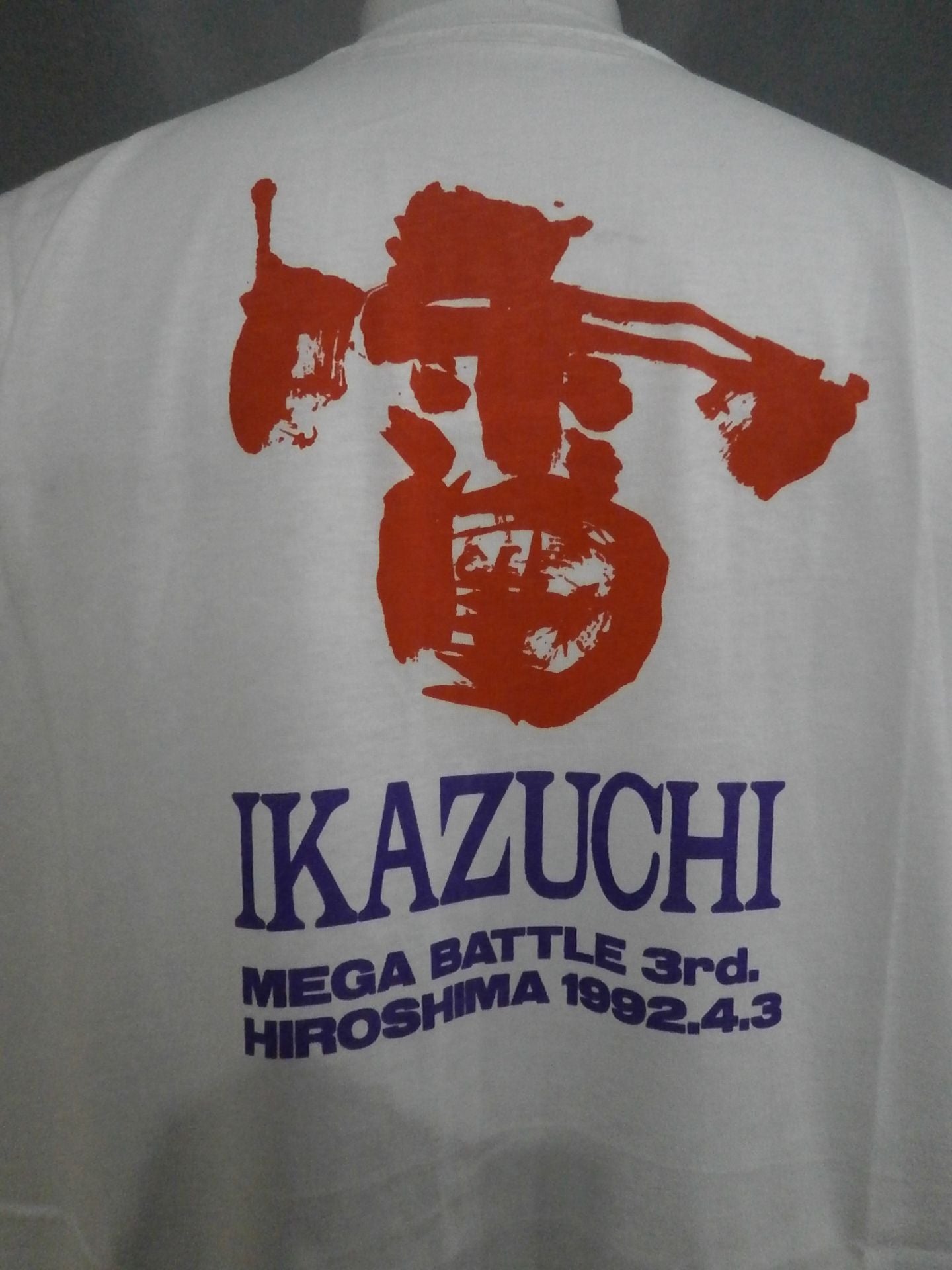 MEGA BATTLE 3rd 広島 1992.4.3 雷(IKAZUCHI) Tシャツ
