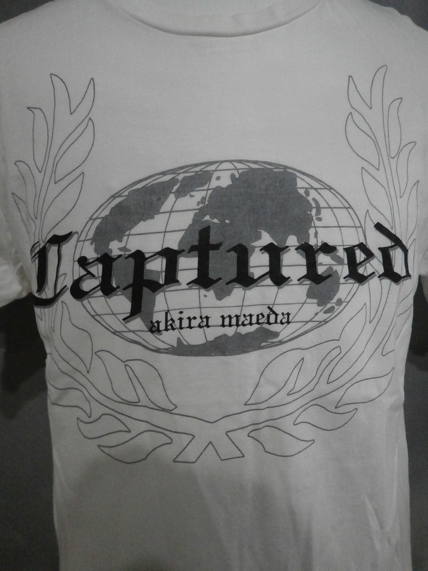 前田日明「Captured」Tシャツ①(ホワイト)