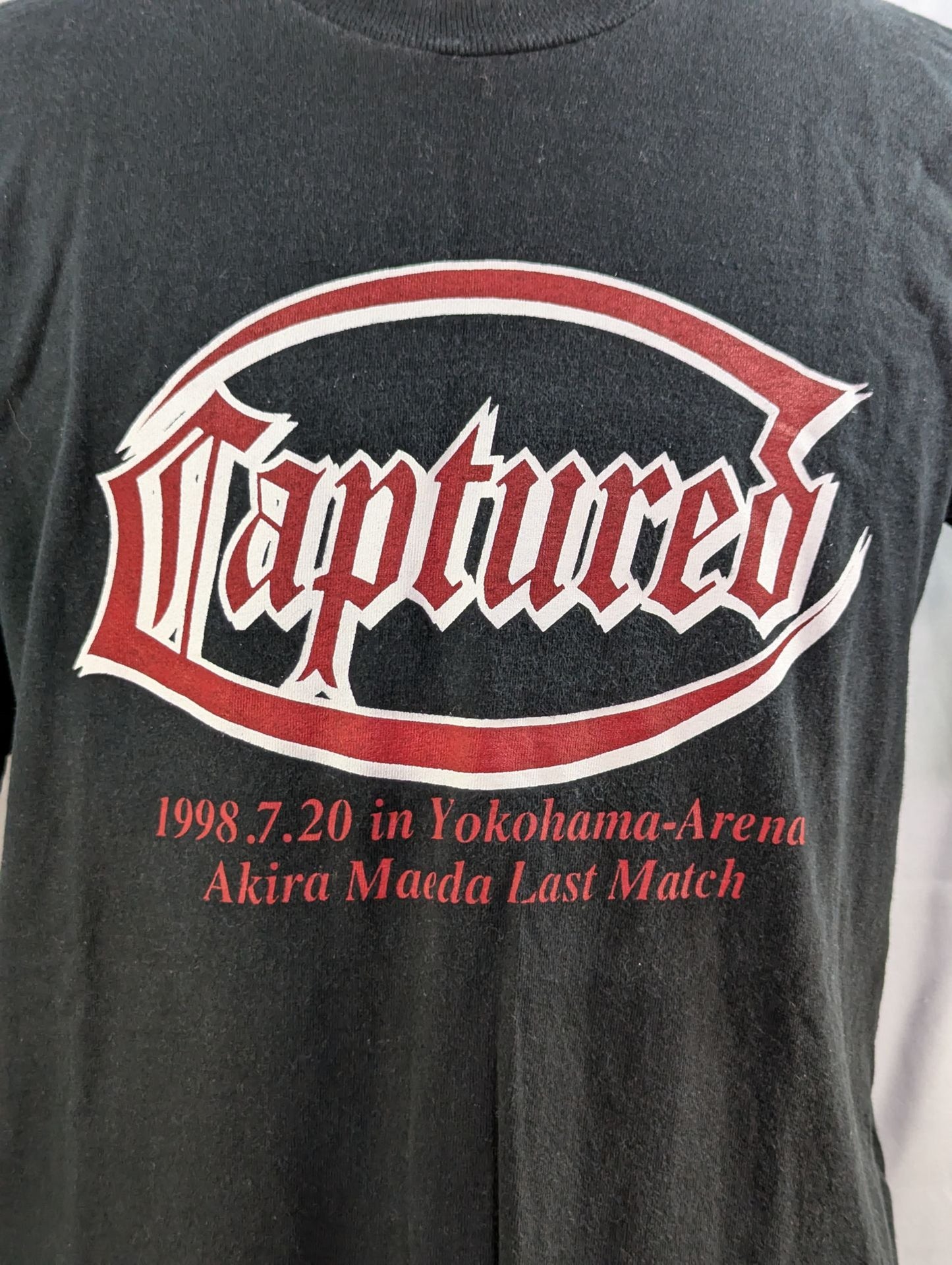 Akira Maeda  Captured 1998.7.20 LASTMATCH T-shirt