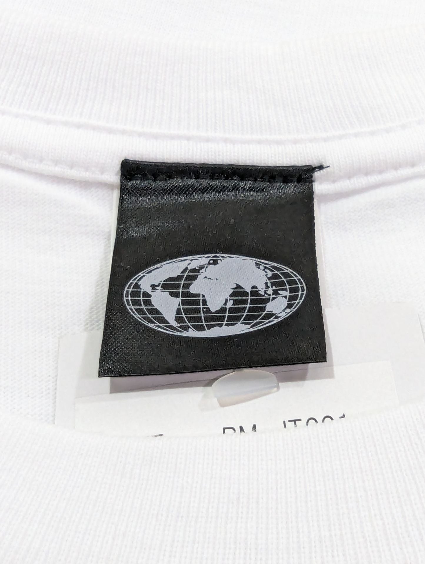 Akira Maeda  "Life Geometry" Back Print T-shirt (1) (White)