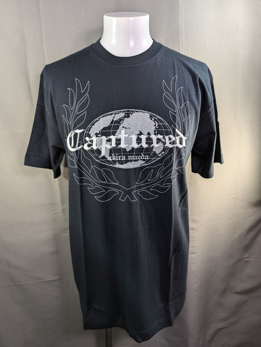 Akira Maeda  "Captured" T-shirt (2) (Black)
