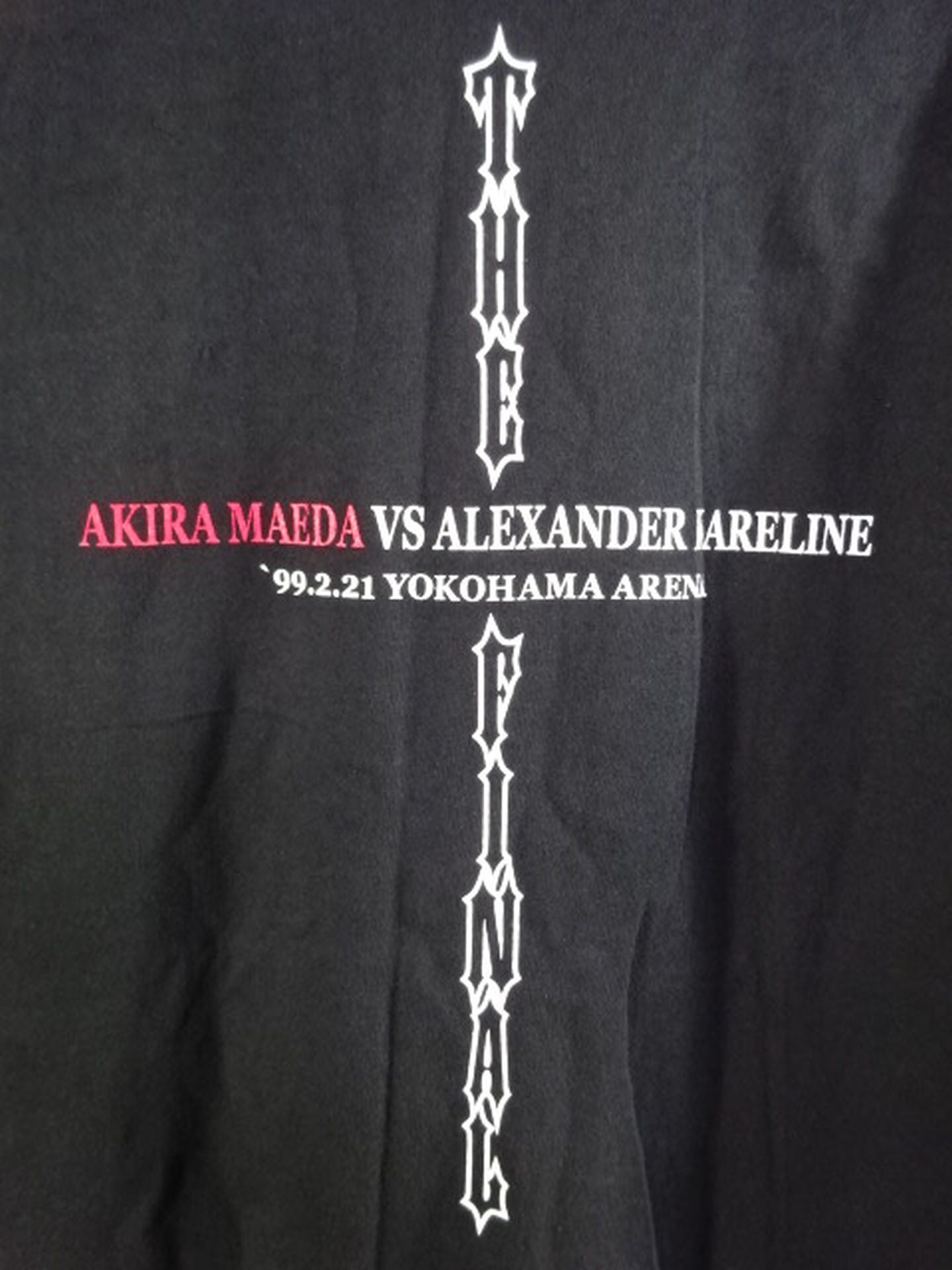 前田日明vsアレキサンダー・カレリン「THE FINAL」Tシャツ