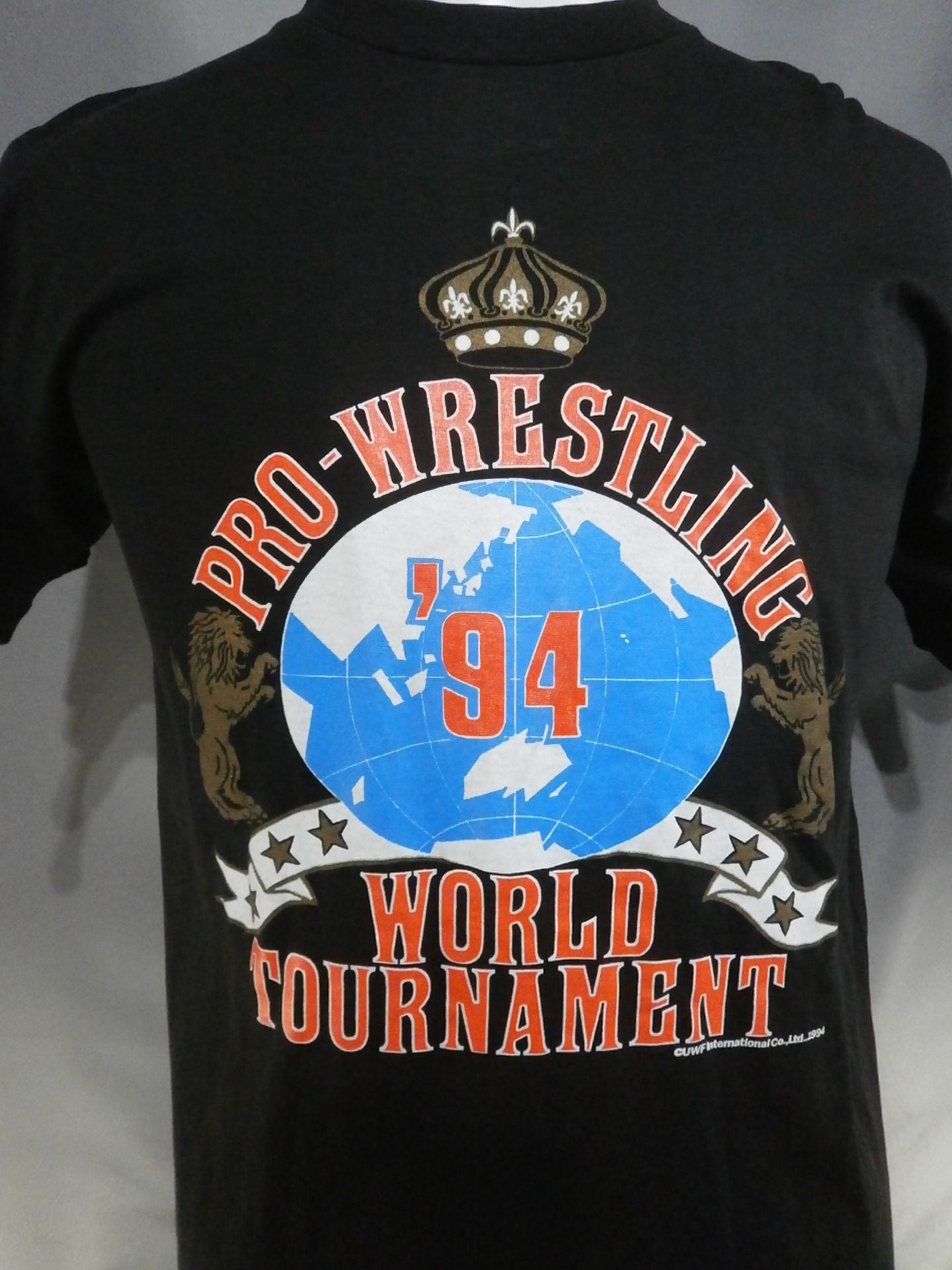 '94 PRO-Wrestling  WORLD TOURNAMENT T-shirt