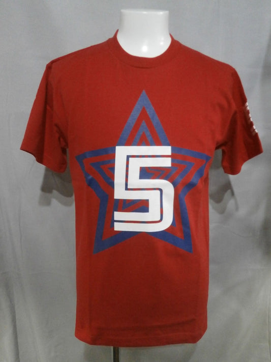 Piledriver Harajuku 5th Anniversary T-shirt (2) (Red)