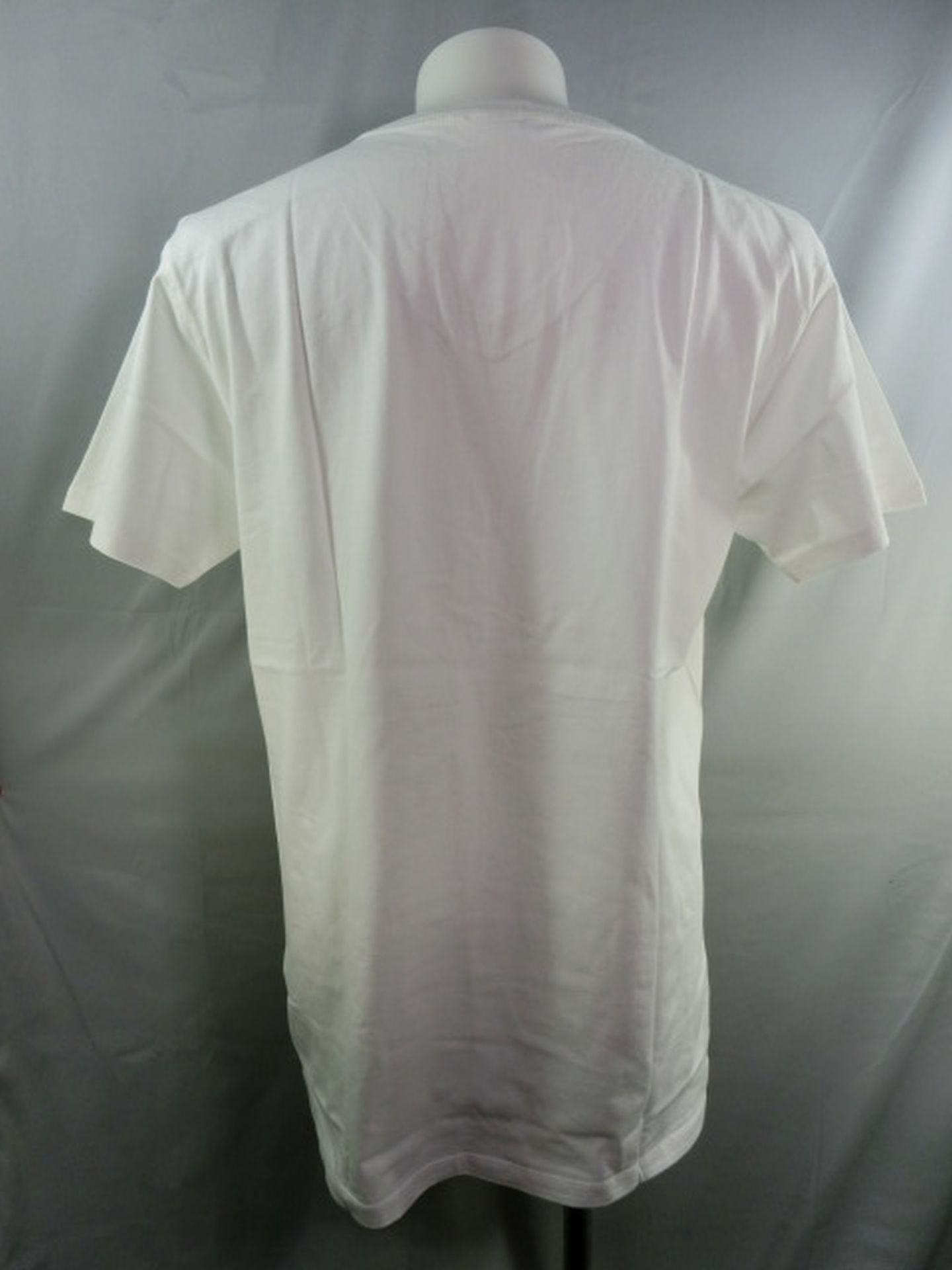 Minoru Suzuki "pdVhrjk" V-Neck T-shirt (1) (White)