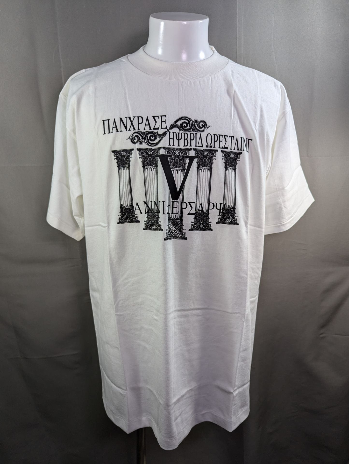 Pancrase  5th Anniversary T-Shirt (White)