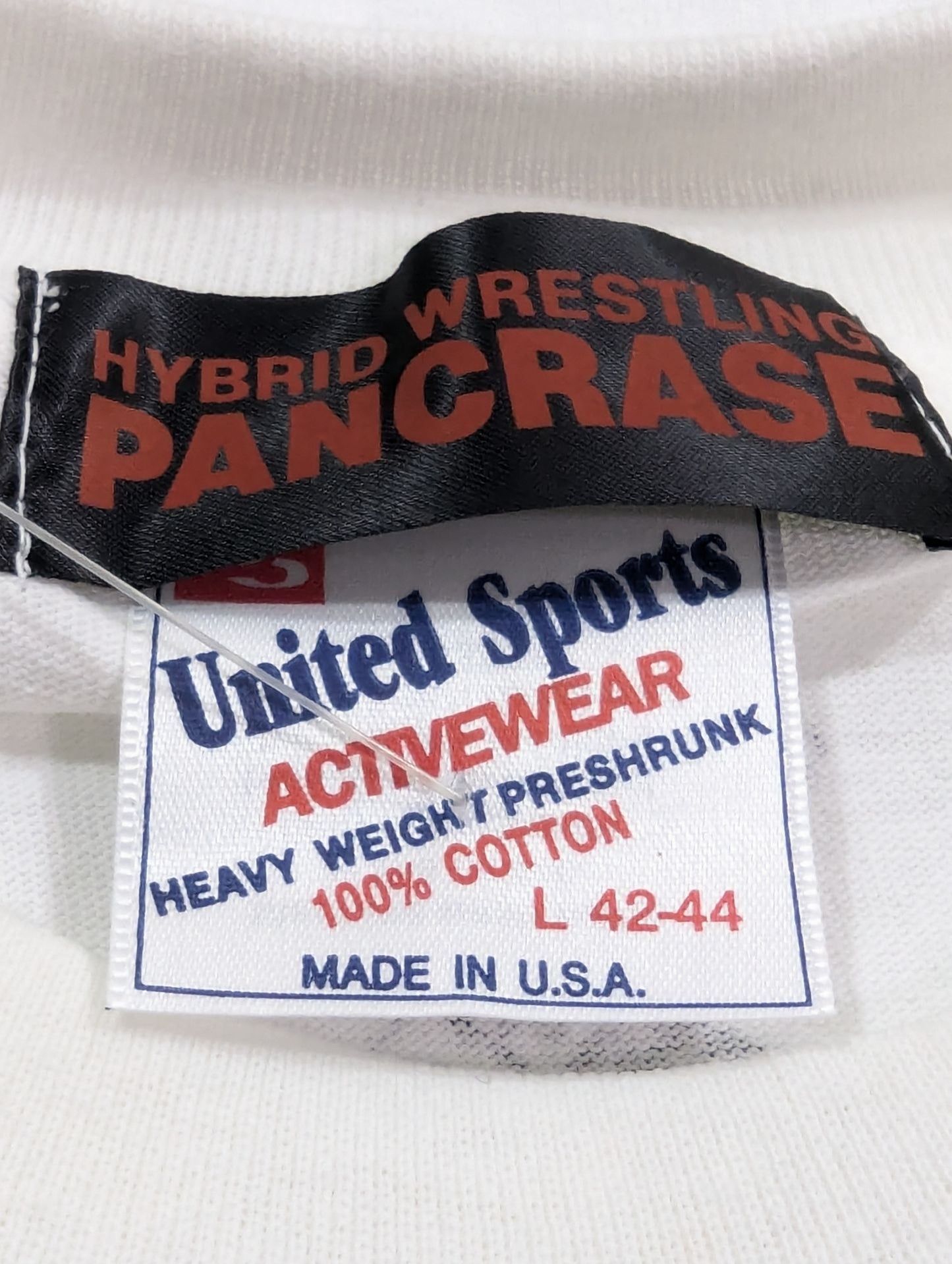 Pancrase  5th Anniversary T-Shirt (White)