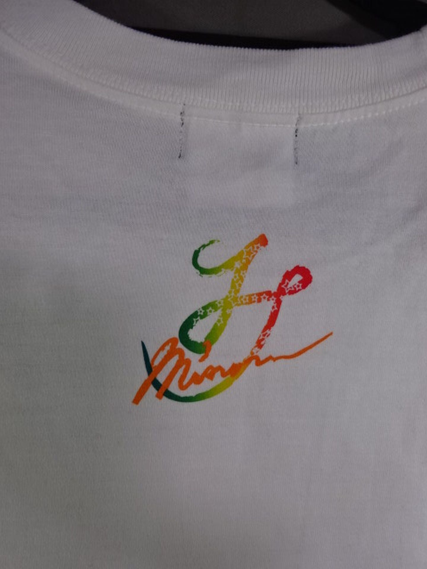 Minoru Suzuki "2015 Dragooooon!!" T-shirt (white×orange)