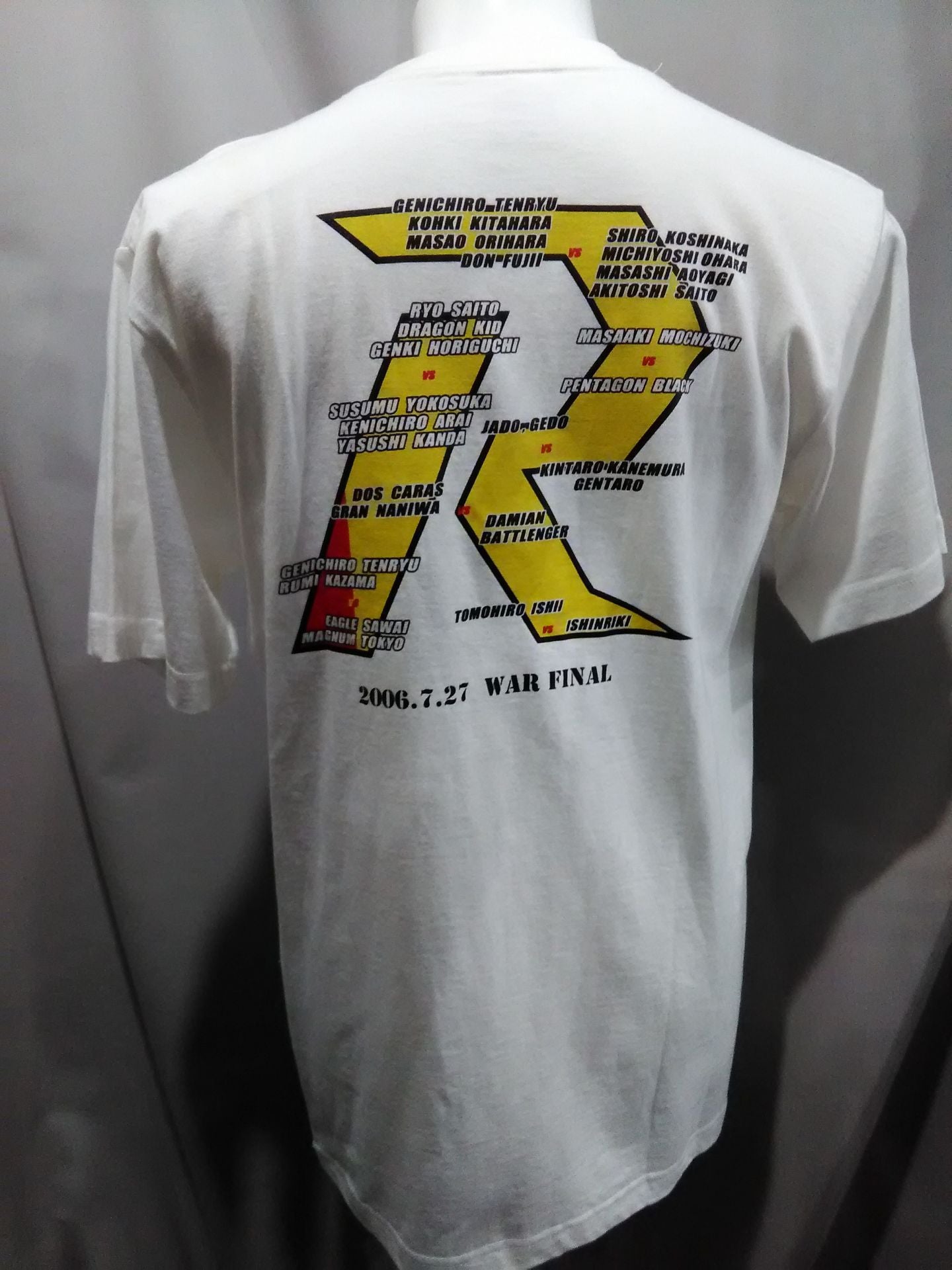 WAR FINAL "~REBORN TO FUTURE~" T-shirt