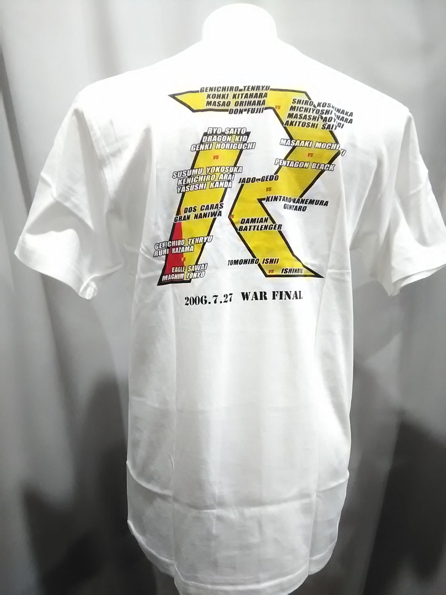 WAR FINAL "~REBORN TO FUTURE~" T-shirt