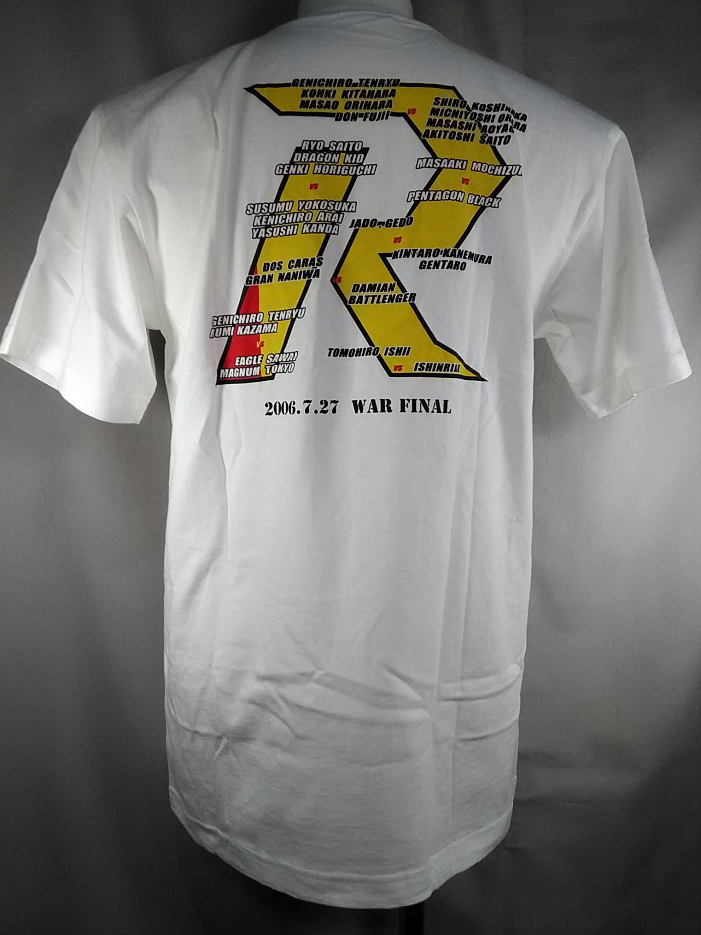 WAR FINAL "~REBORN TO FUTURE~" T-shirt