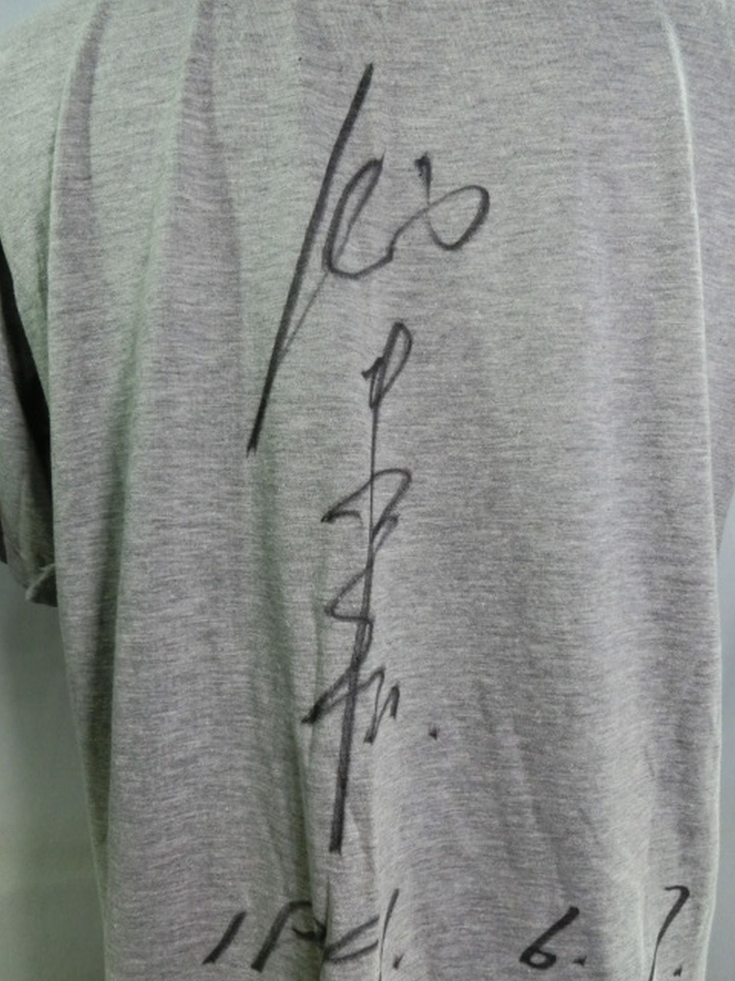 【hand signed autograph】 SWS Shogun KY Wakamatsu T-shirt