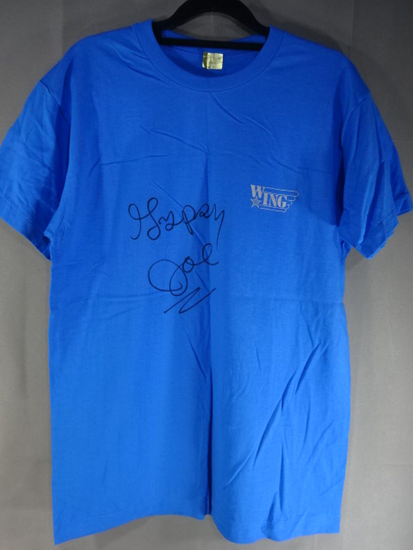 W☆ING ロゴTシャツ(左胸&バックプリント)