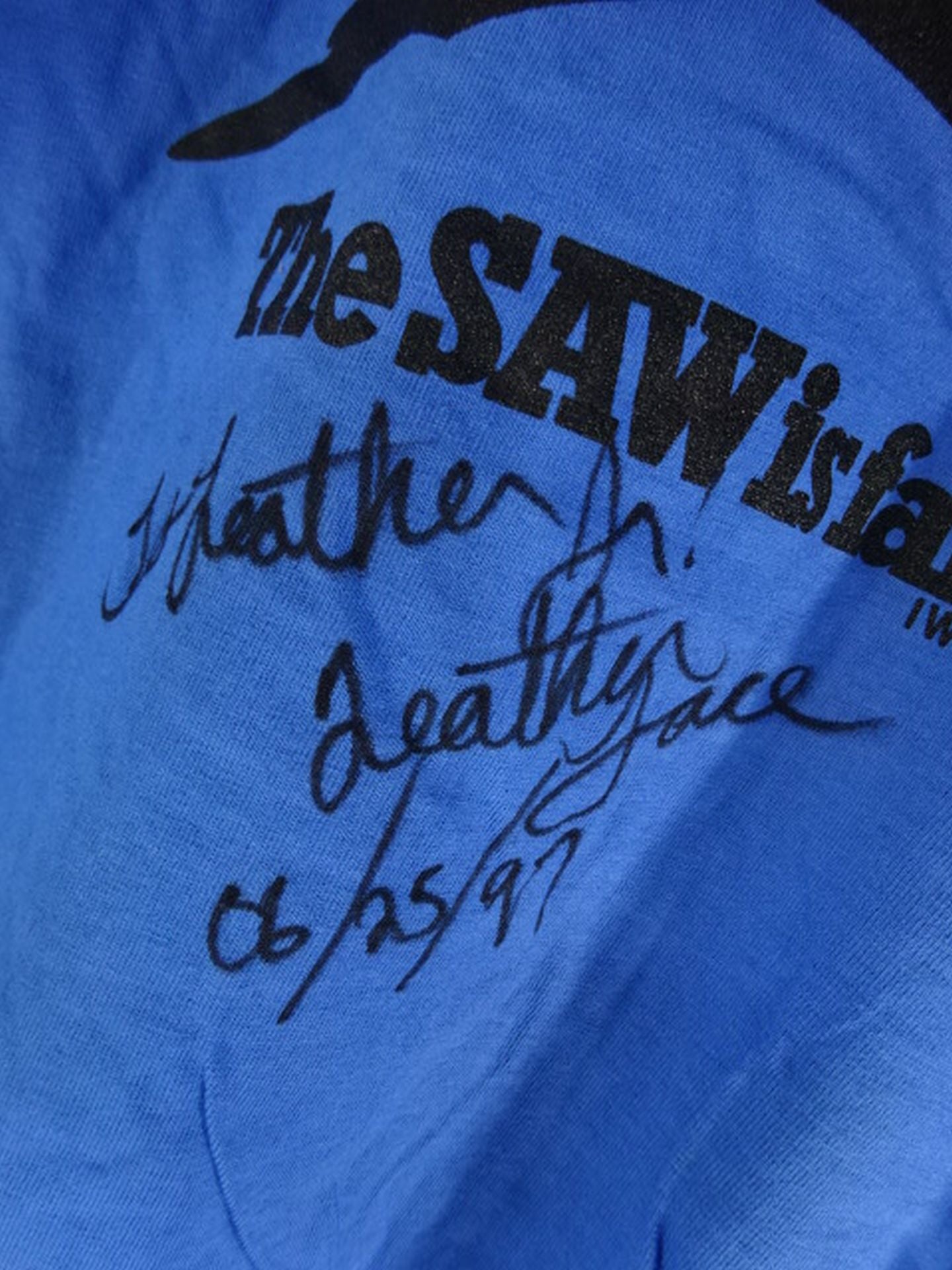 レザー・フェイス「WARNING」Tシャツ