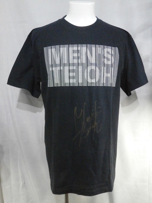 【hand signed autograph】 MEN'S Teio "TRIPLE CROWN" T-shirt (1) (Black)