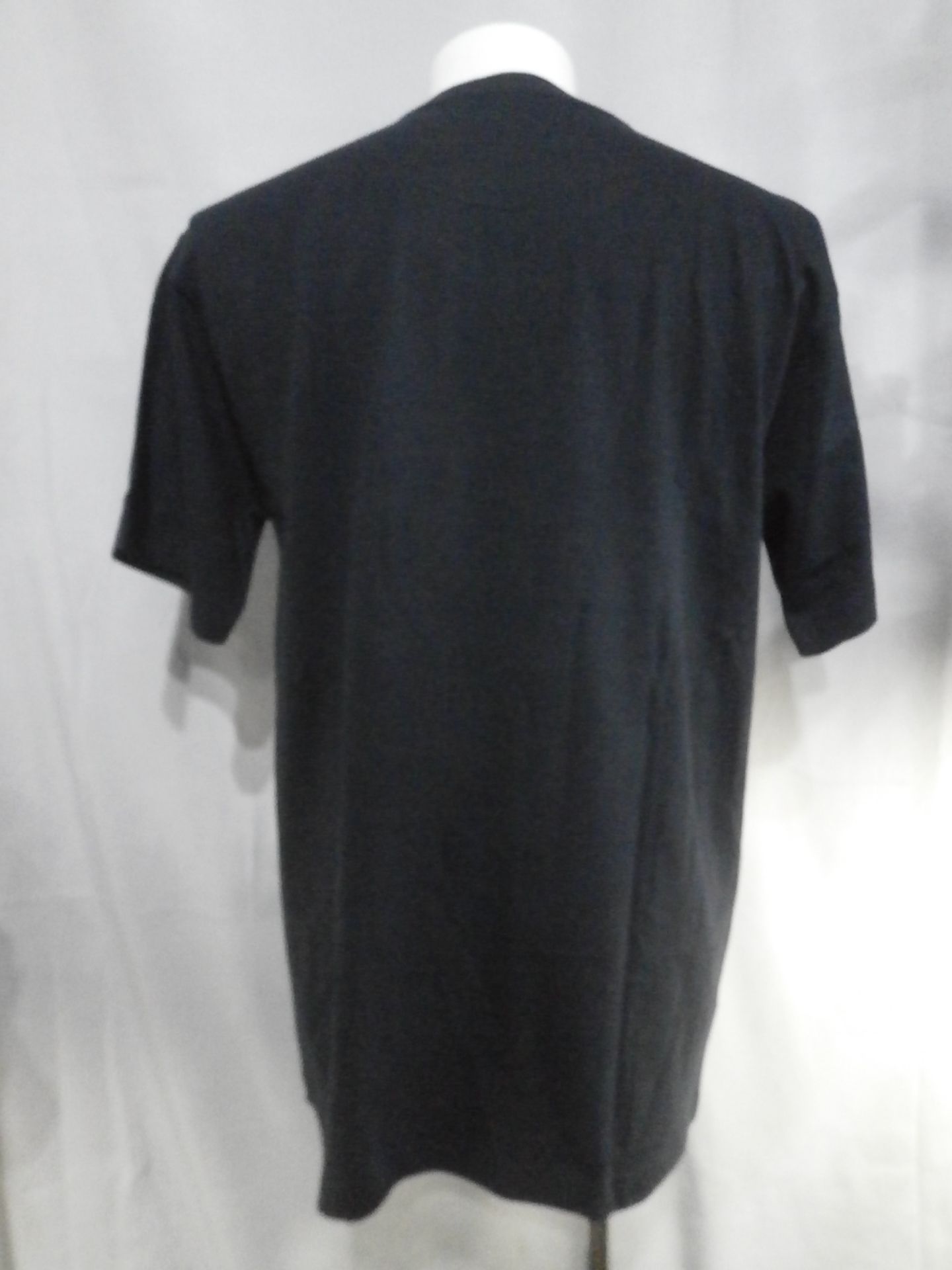 【hand signed autograph】 MEN'S Teio "TRIPLE CROWN" T-shirt (1) (Black)