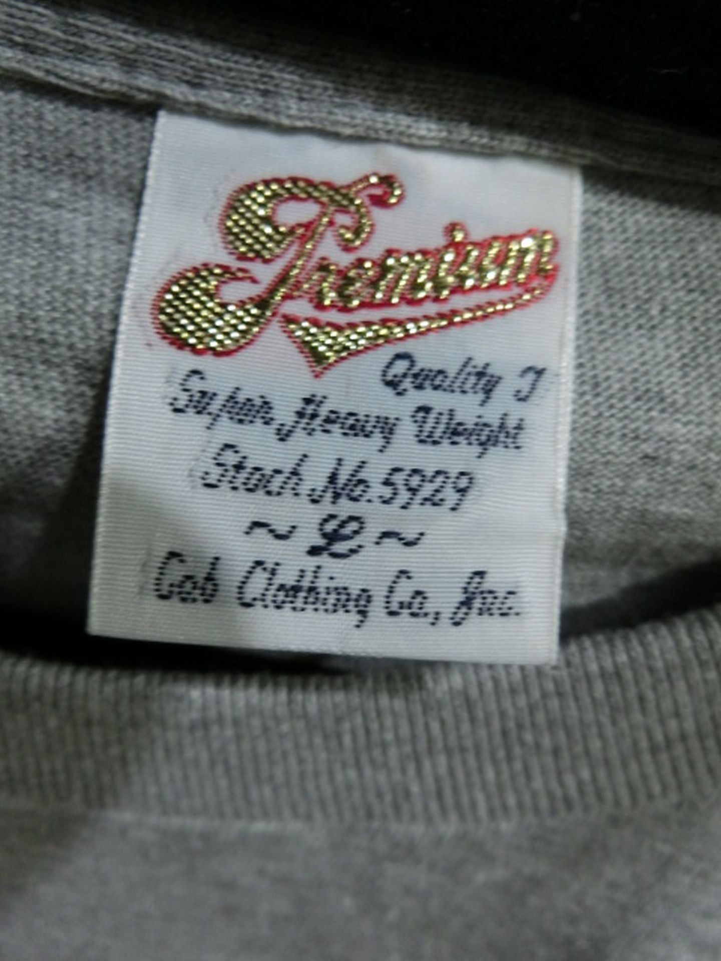 【hand signed autograph】 MEN'S Teio T-shirt(1)(Gray)