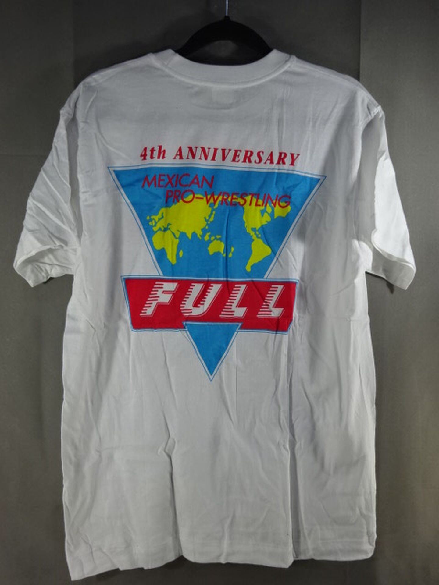 ★ Mexican Pro-wrestling FULL "4th ANNIVERSARY" T-shirt ★