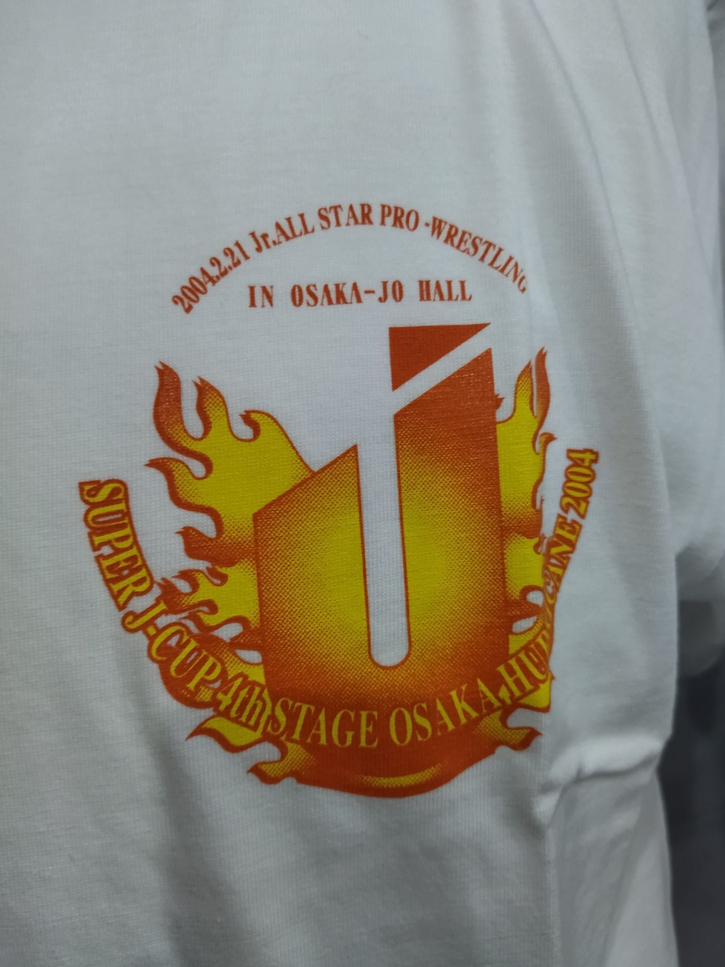 SUPER J CUP 4th STAGE OSAKA HURRICANE 2004 Tシャツ