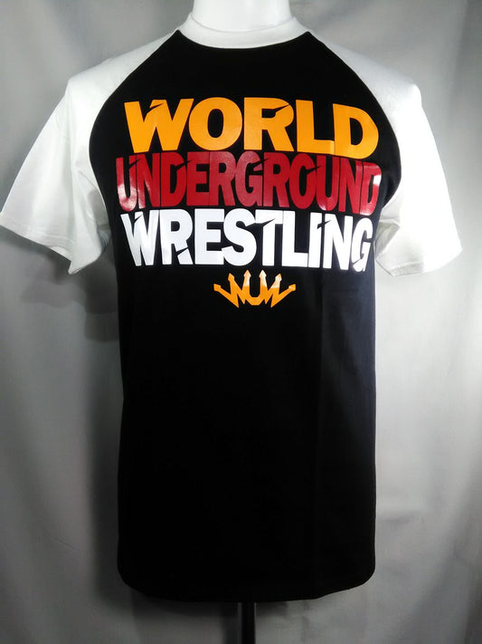 WORLD UNDERGROUND WRESTLING【フィリピンOfficial】ラグランTシャツ