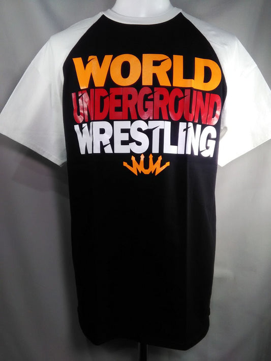WORLD UNDERGROUND WRESTLING【フィリピンOfficial】ラグランTシャツ