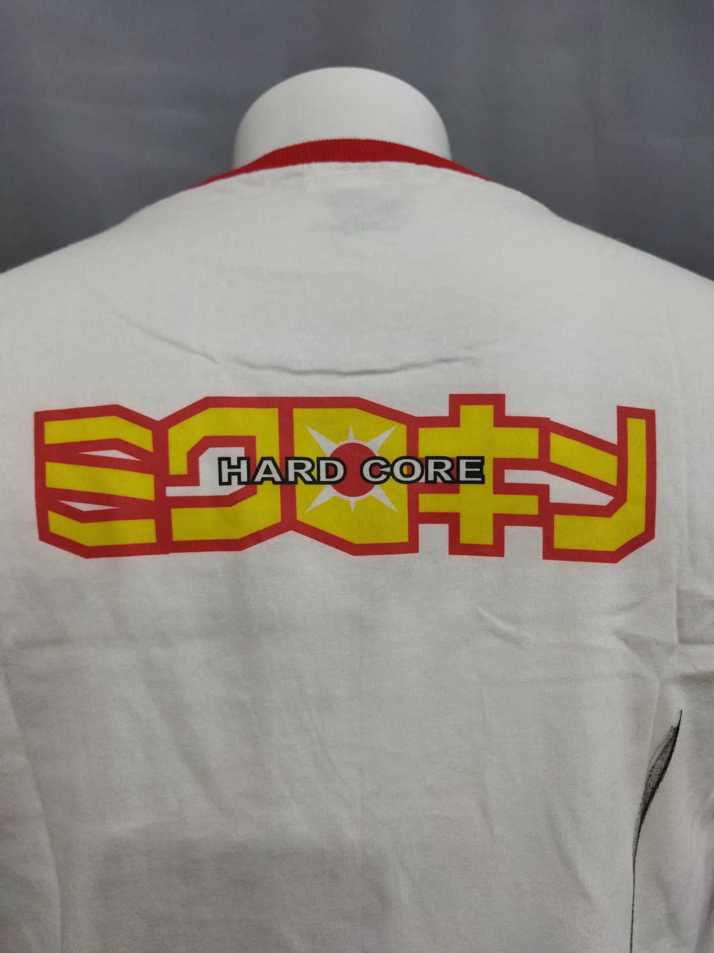 [Kintaro Kanemura &GEDO  hand signed autograph HARD CORE Mikrokin T-shirt