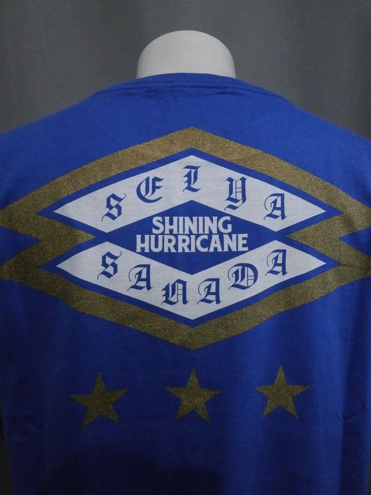 Seiya Sanada "Shining Hurricane" T-shirt (Blue)