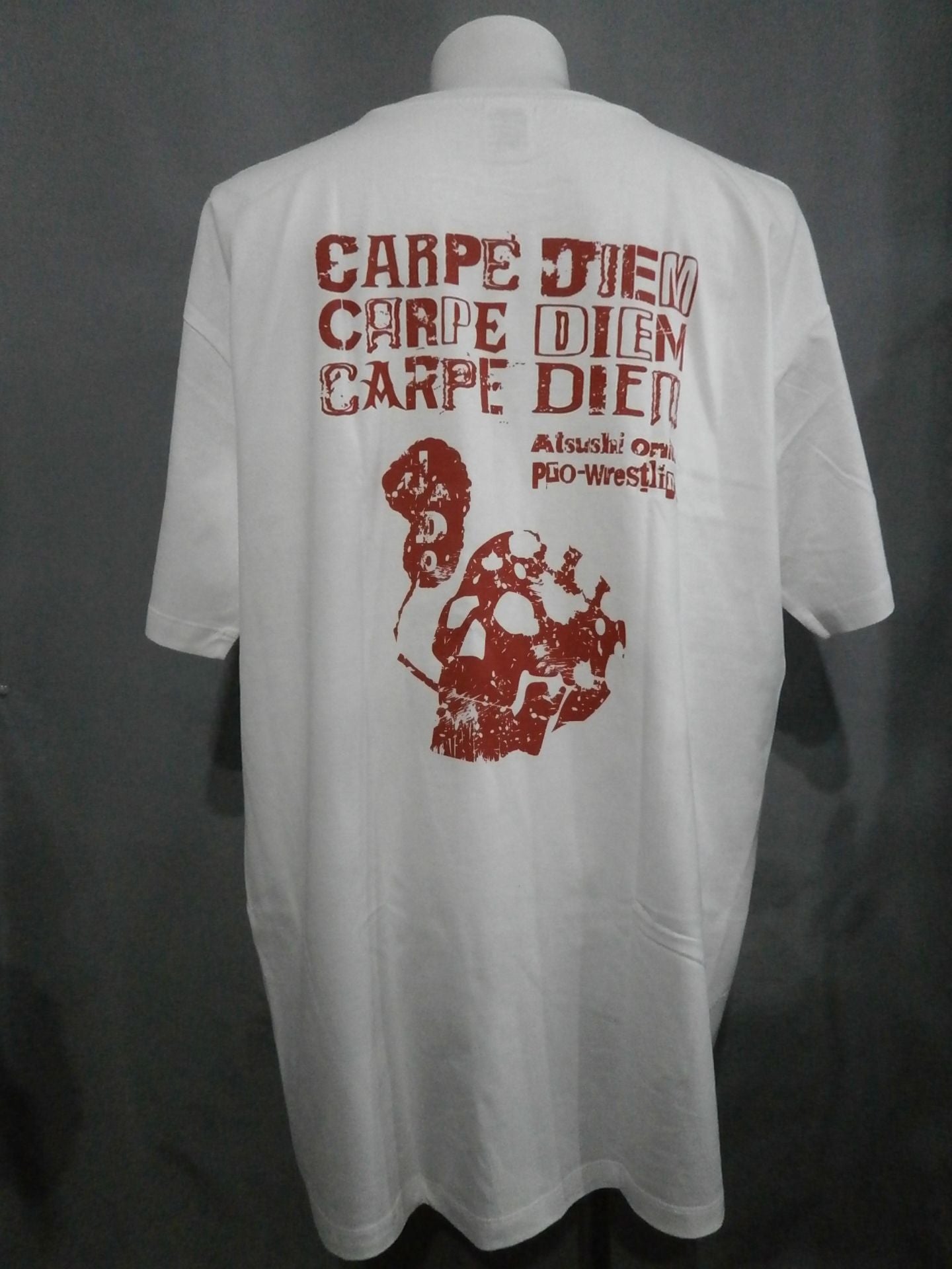 大仁田厚「ATSUSHI ONITA I love Being Me」Tシャツ①(ホワイト)