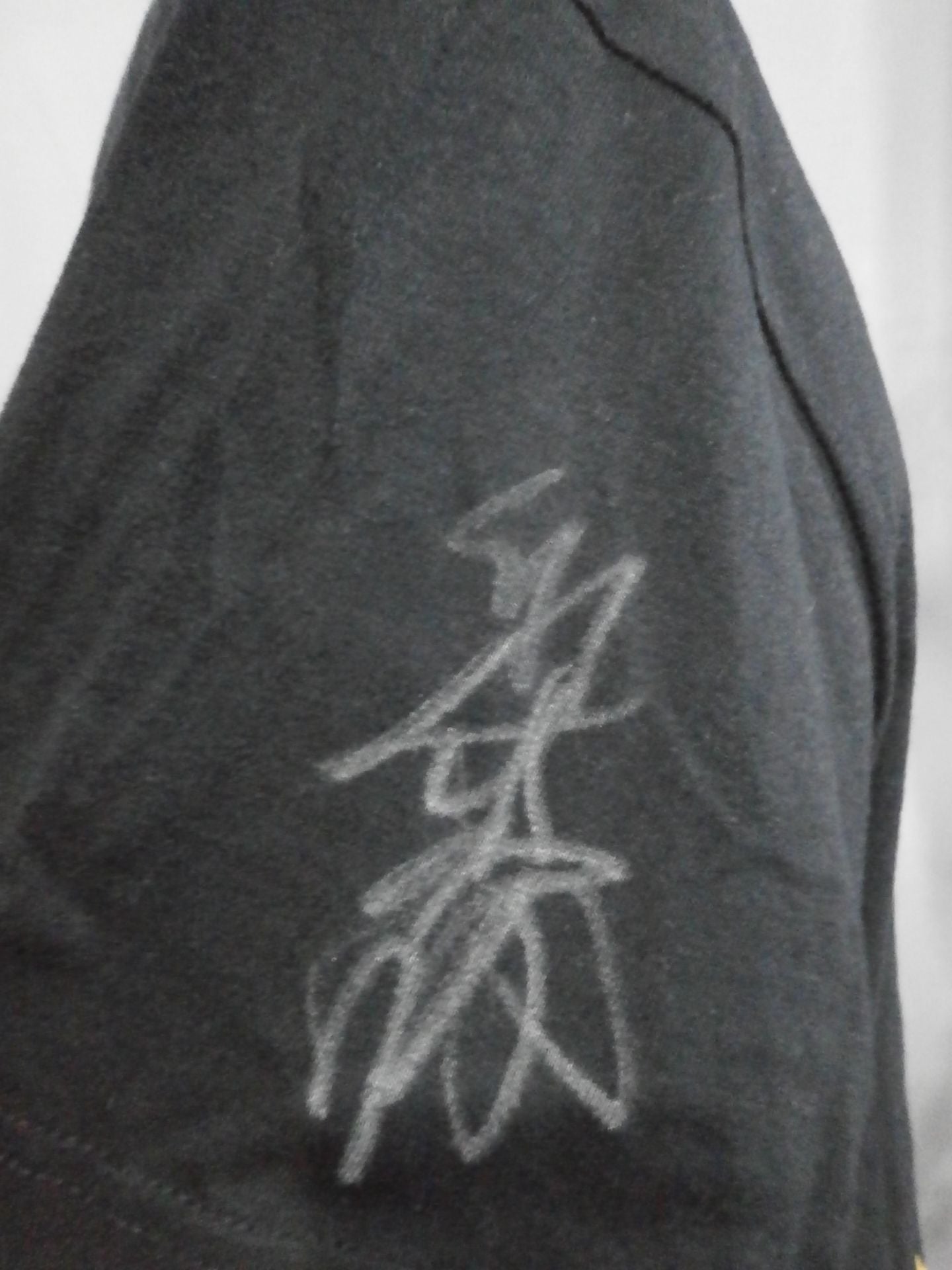 【直筆サイン入り】船木誠勝vs真説 タイガーマスク Tシャツ①(ブラック)