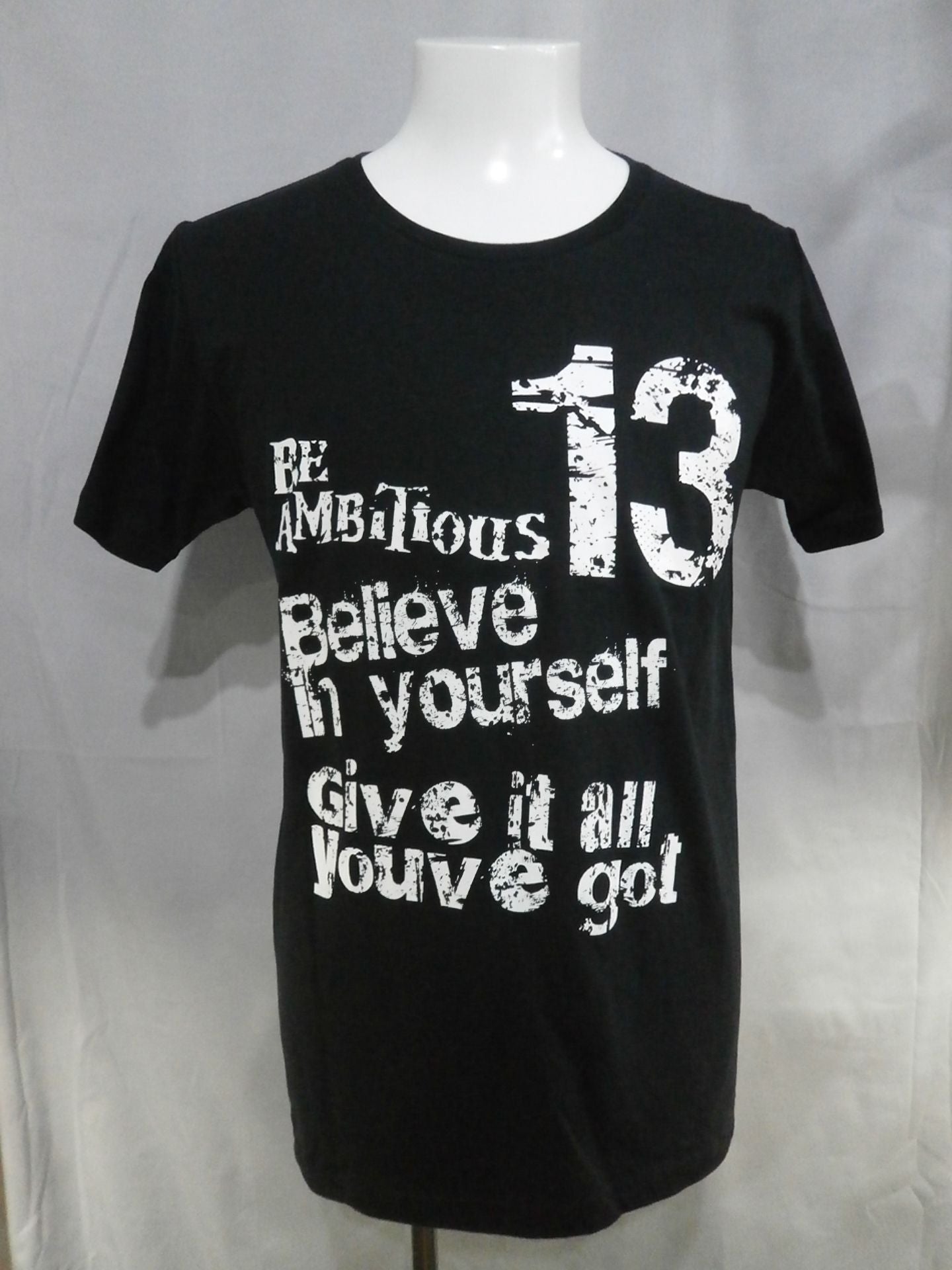 【直筆サイン入り】大仁田厚 13メッセージ Tシャツ