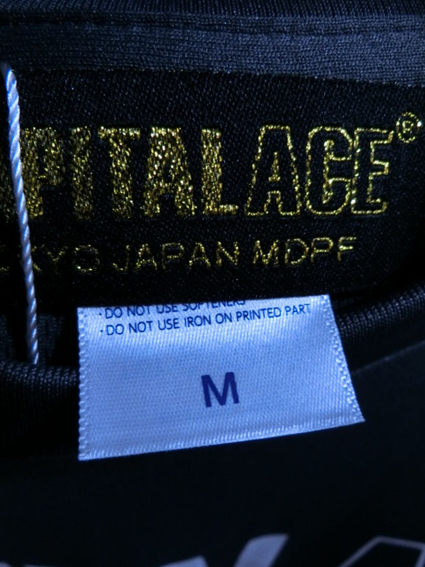 CAPITAL ACE Big Logo Dry T-Shirt(Grey×White)