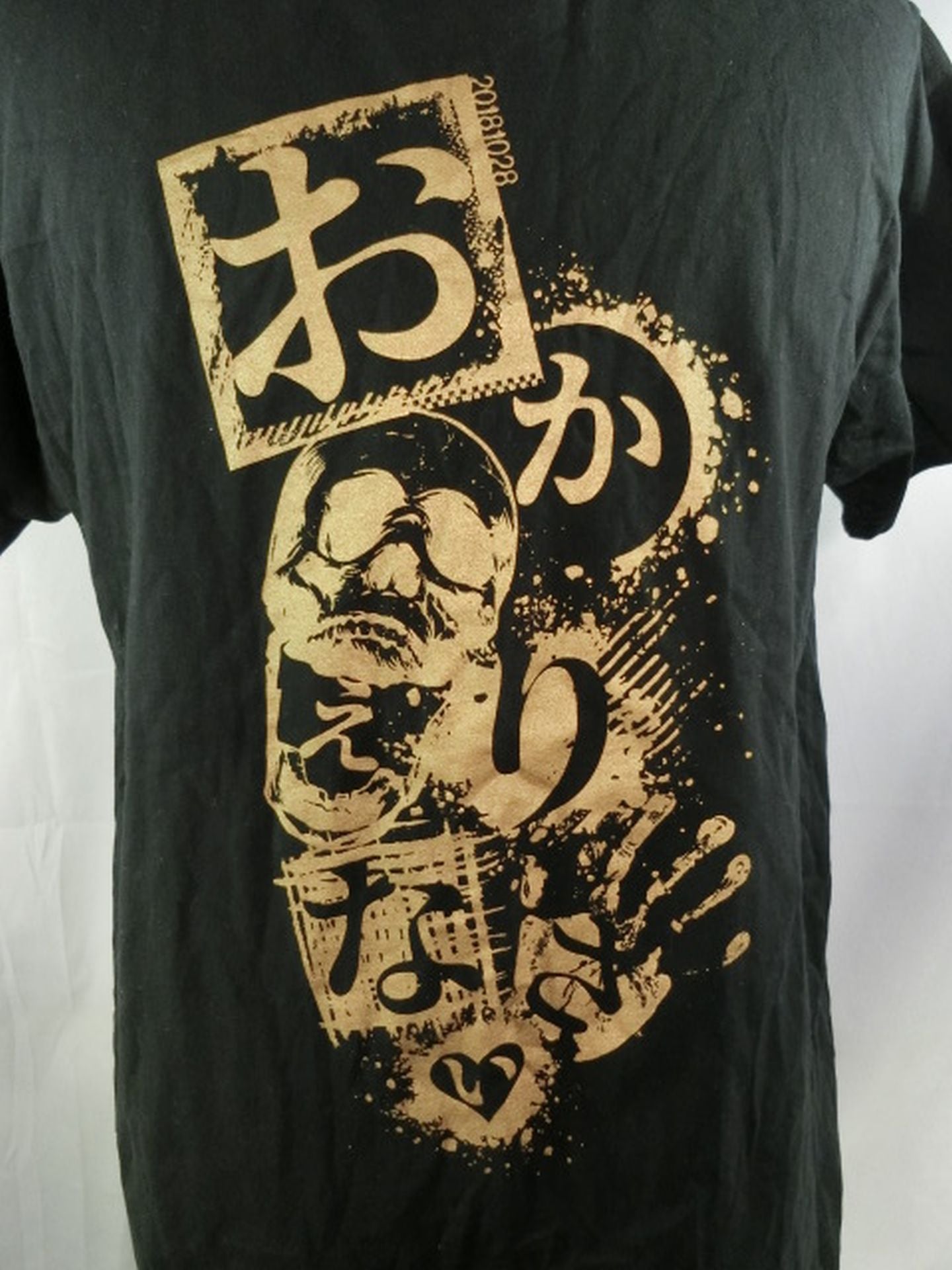 Atsushi Onita  "2018.10.28 Atsushi Onita"Comeback" T-shirt