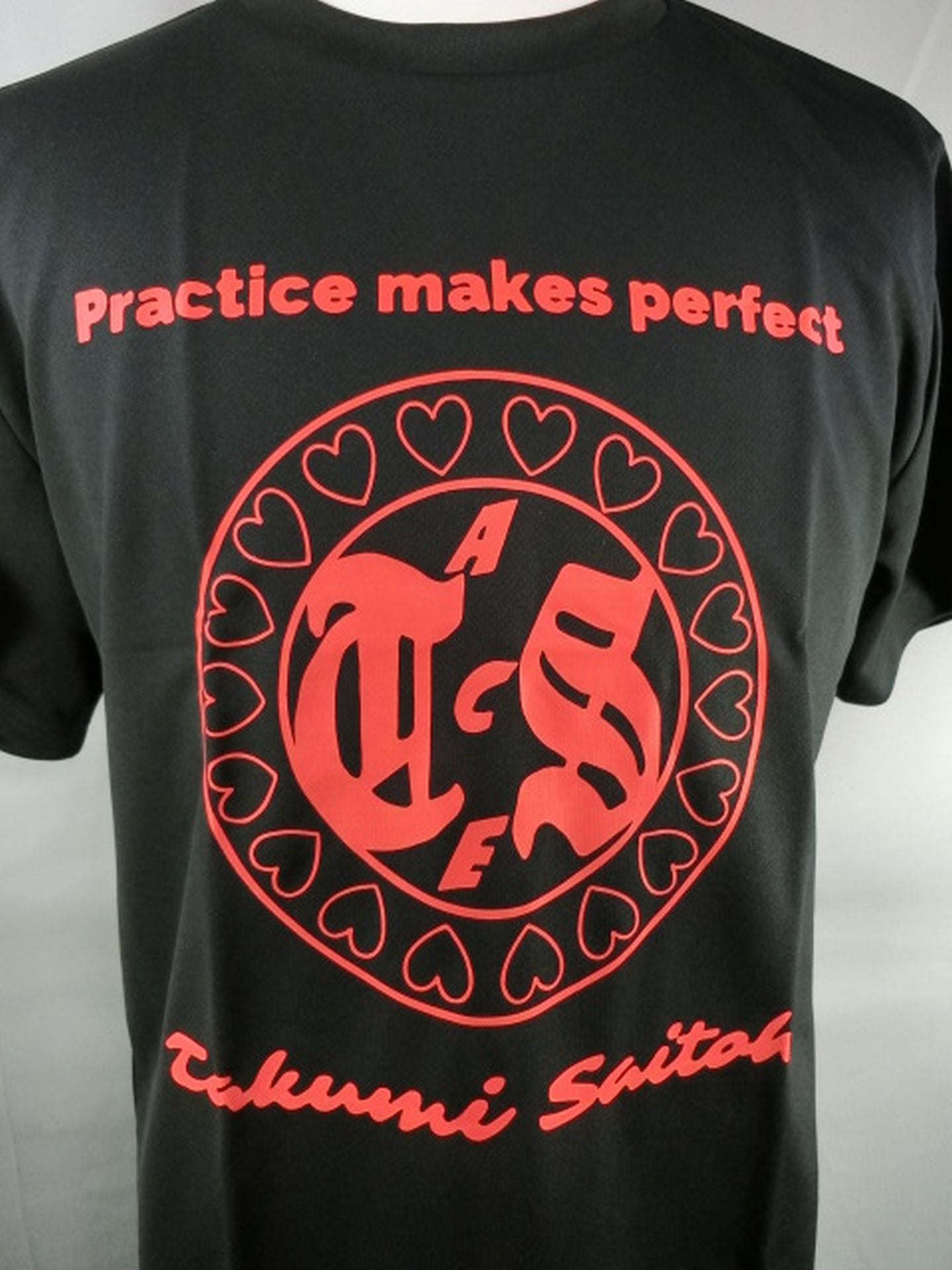Takumi Saito "Practice makes perfect" dry T-shirt