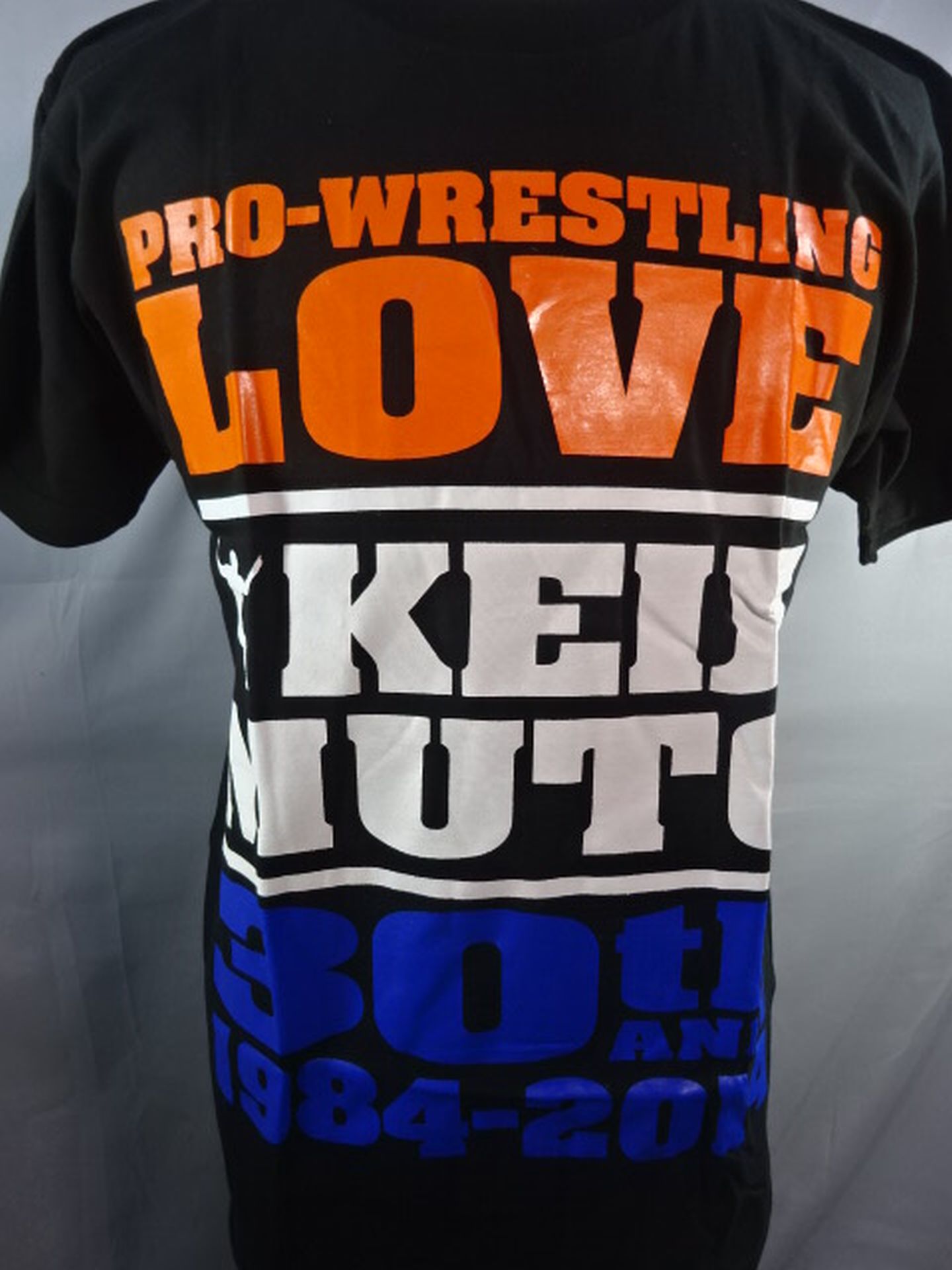 WRESTLE-1  Muto Keiji  30th Anniversary T-shirt