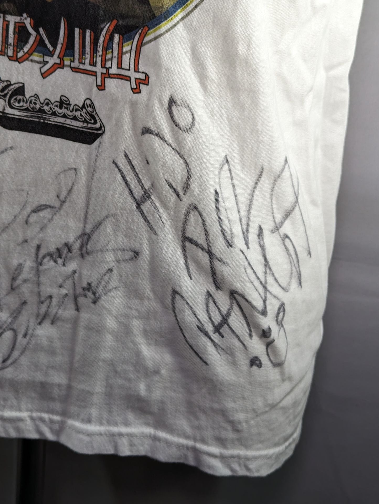 【3選手直筆サイン入り】HAOMING×アンディ・ウー&アレハンドロ&パンテーラ Tシャツ