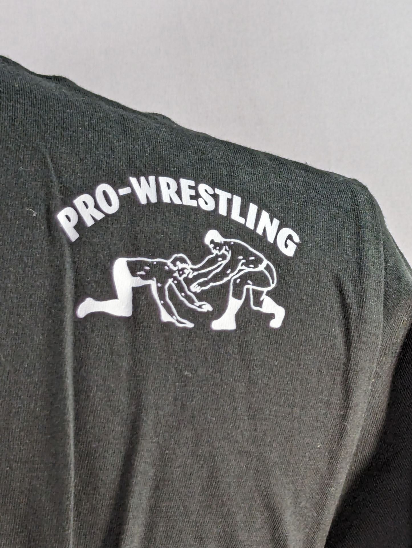 CAPITAL ACE pro wrestling new T-shirt (1) (Black× White)