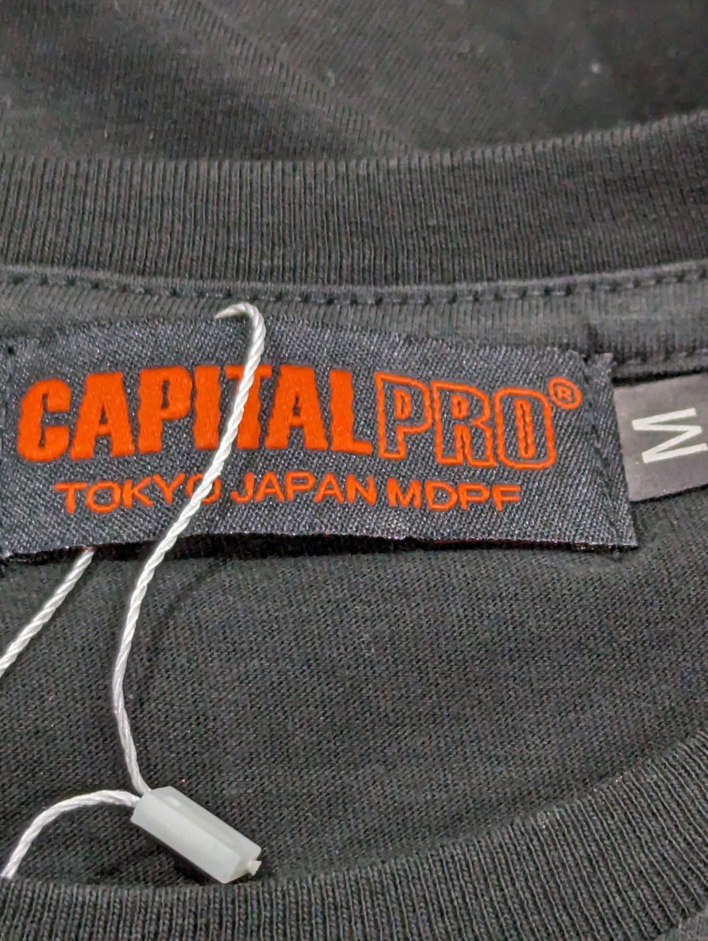 CAPITAL ACE pro wrestling new T-shirt (1) (Black× White)