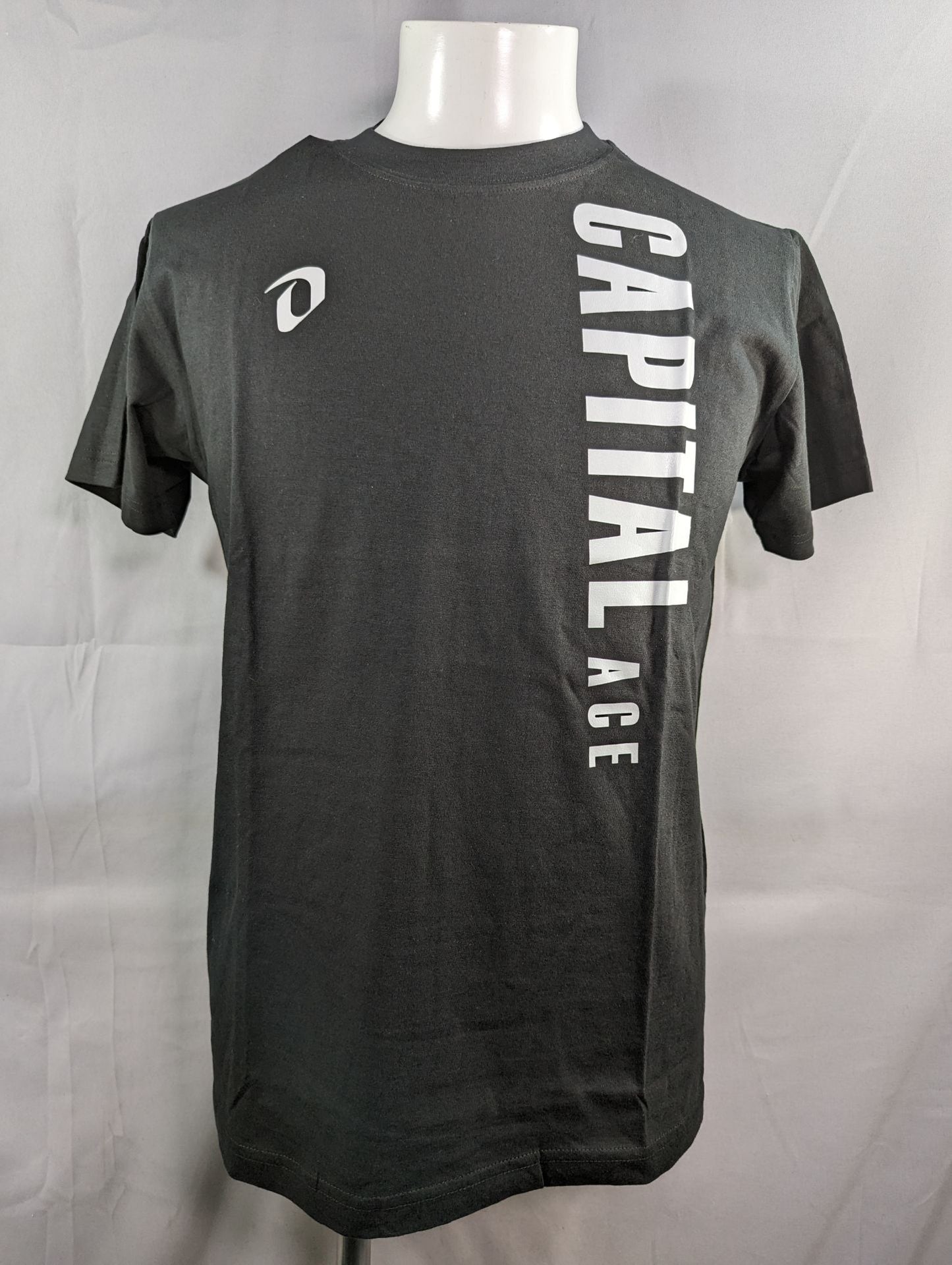 CAPITAL ACE pro wrestling new T-Shirt (2) (Black× White)