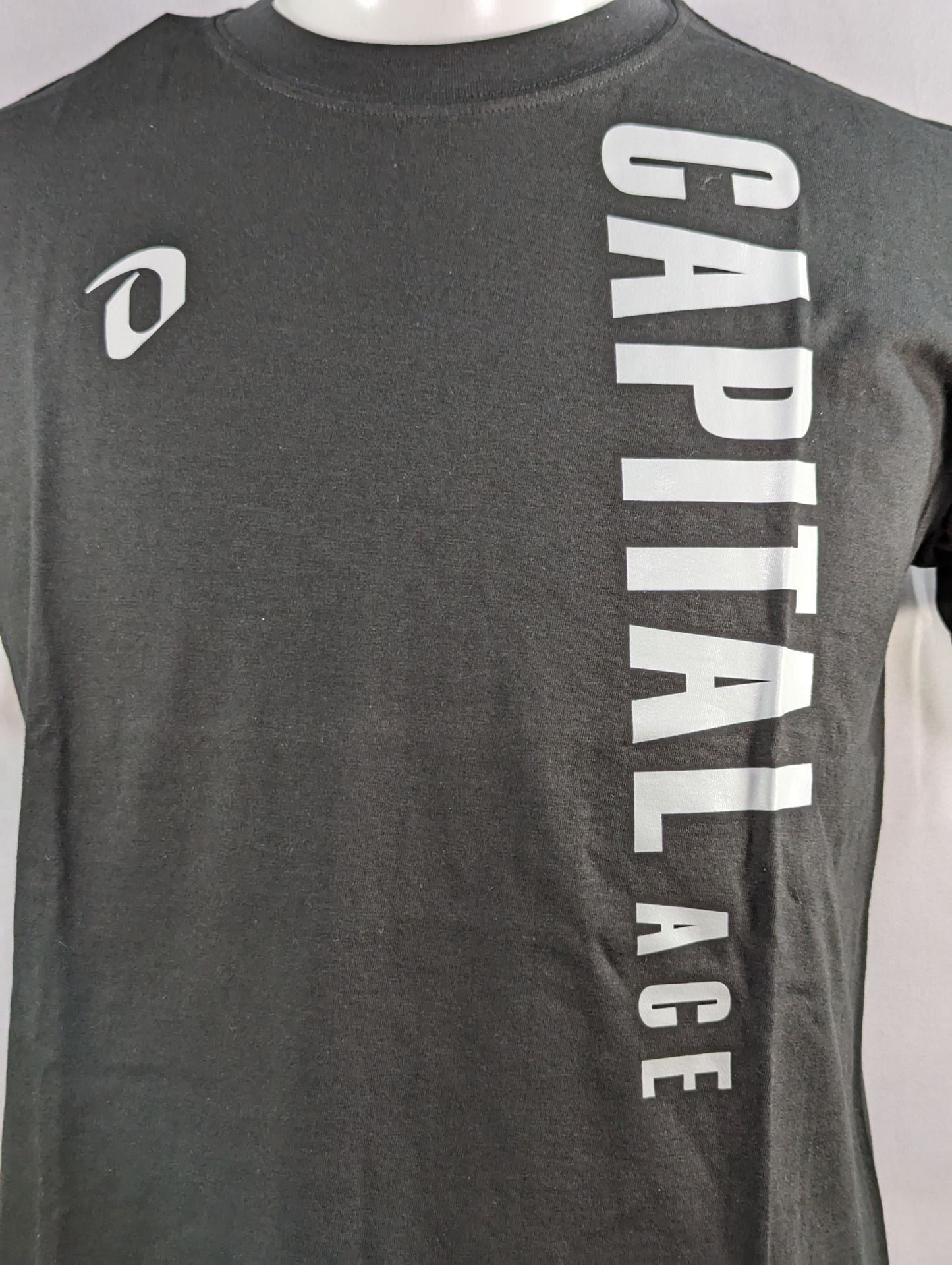 CAPITAL ACE pro wrestling new T-Shirt (2) (Black× White)