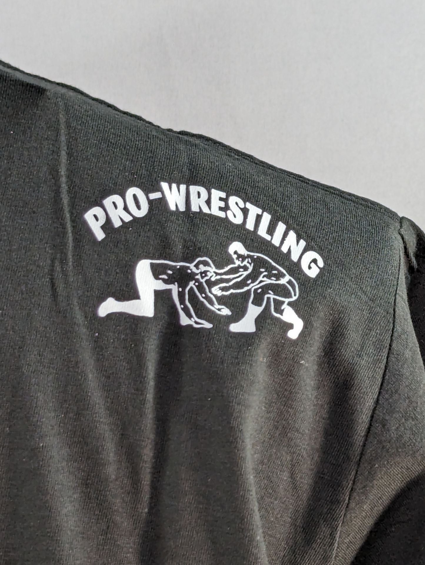CAPITAL ACE pro wrestling new T-Shirt (2) (Black× White)