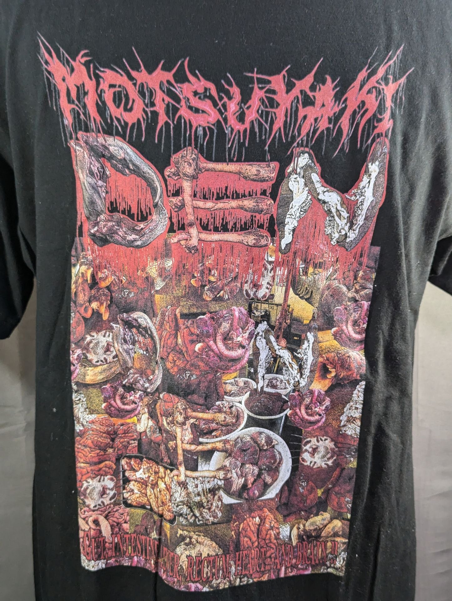 Twilight Bancho "Motsuyaki Den MORE BRAIN" T-shirt (Black)